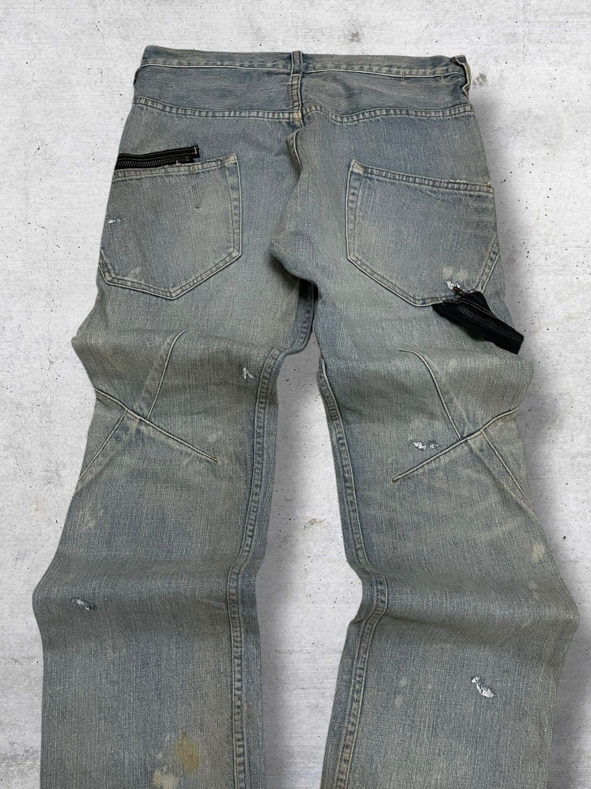Japanese Brand VINTAGE RNA PUNK JAPAN DESIGNER 90S OLD MUDWASH CARPENTER Size US 31 - 14 Thumbnail