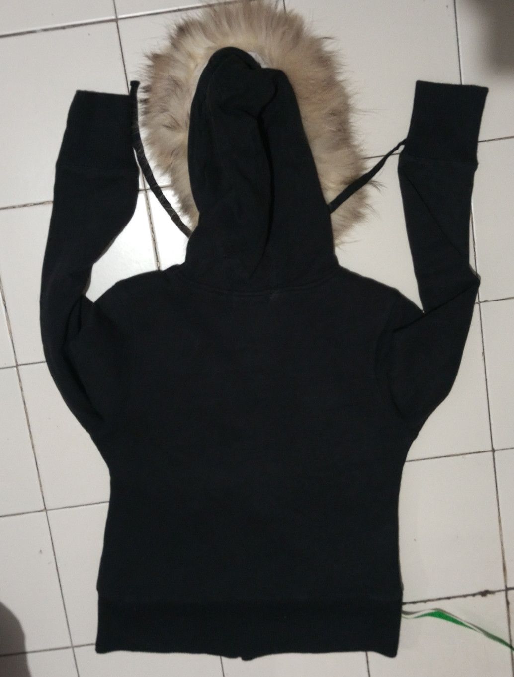 Abercrombie & Fitch NET ladies - Copper Fur zip Hoodie Inner Fleece l Lgb Size S / US 4 / IT 40 - 2 Thumbnail