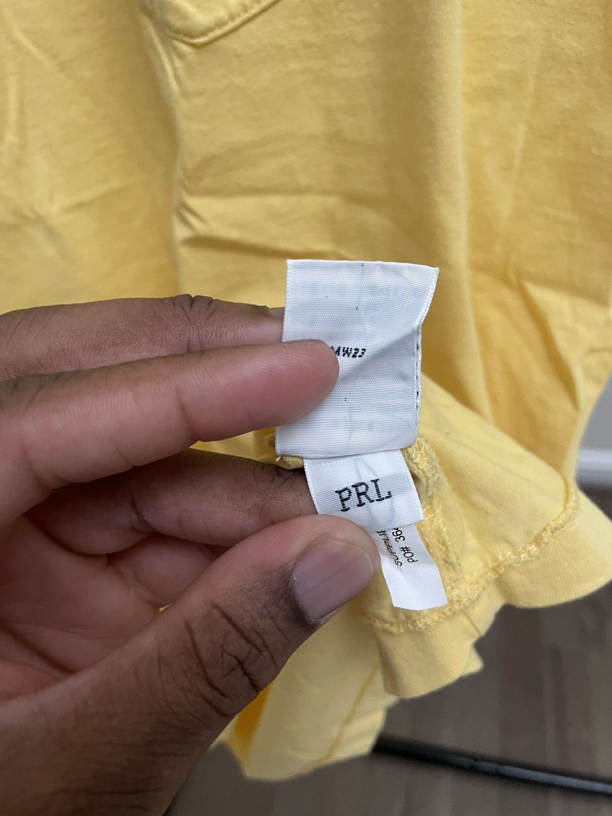Polo Ralph Lauren Polo RL Single Stitch Blank Pocket Tee Shirt Unsoundrags Size US L / EU 52-54 / 3 - 5 Thumbnail