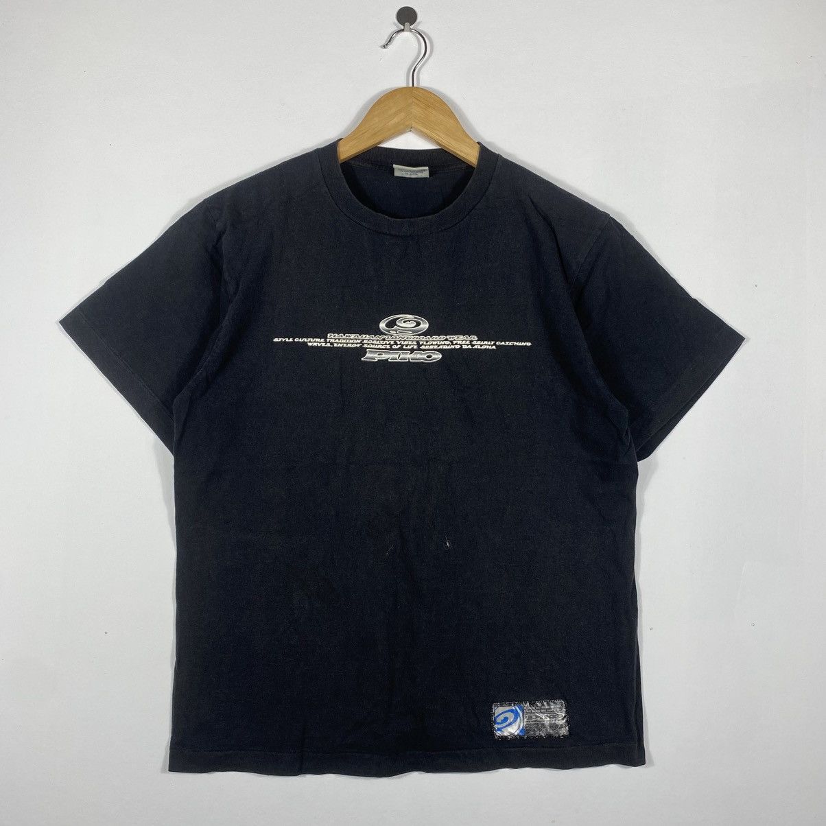 Vintage Vintage 90's PIKO Hawaiian Longboard Wear Graphic Tee Shirt Size US M / EU 48-50 / 2 - 2 Thumbnail