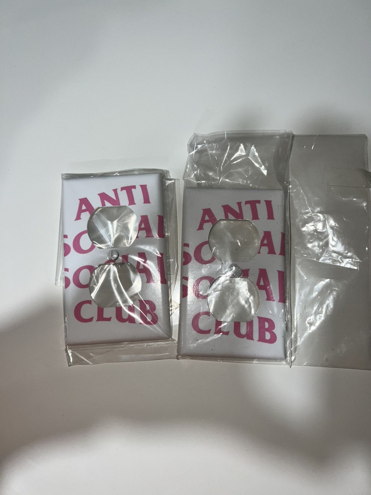 Anti Social Social Club Anti Social Social Club Light Switch Cover - Qty 2 Size ONE SIZE - 2 Thumbnail