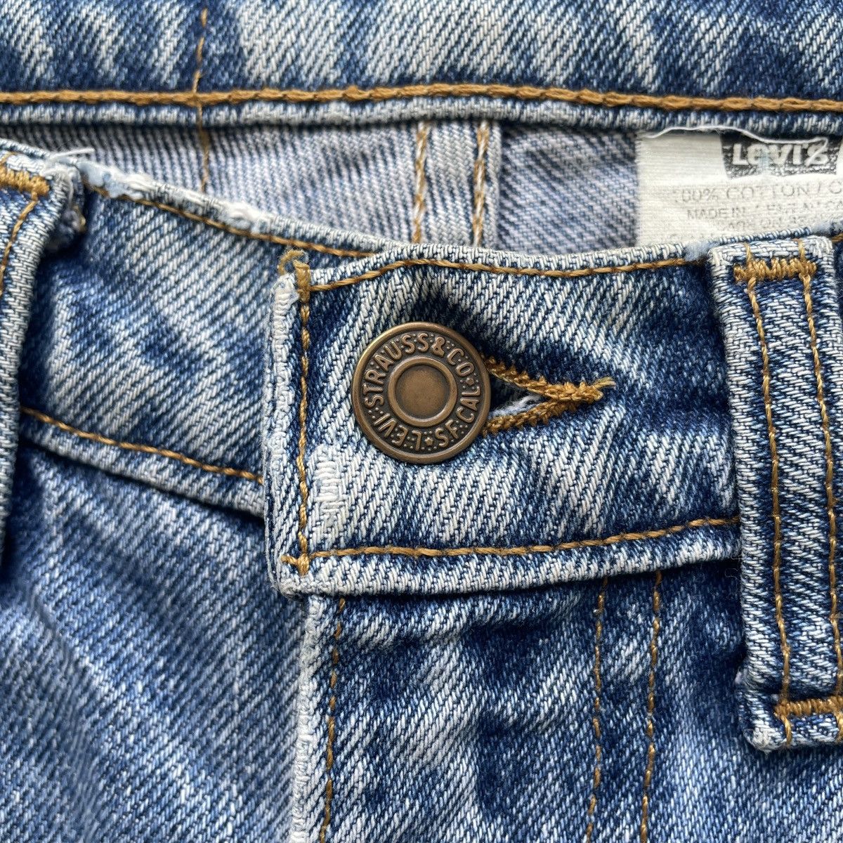Levi's Vintage Clothing W30💥 Vintage Levi’s 516 Distressed Jeans Faded Denim Pants Size US 30 / EU 46 - 6 Thumbnail