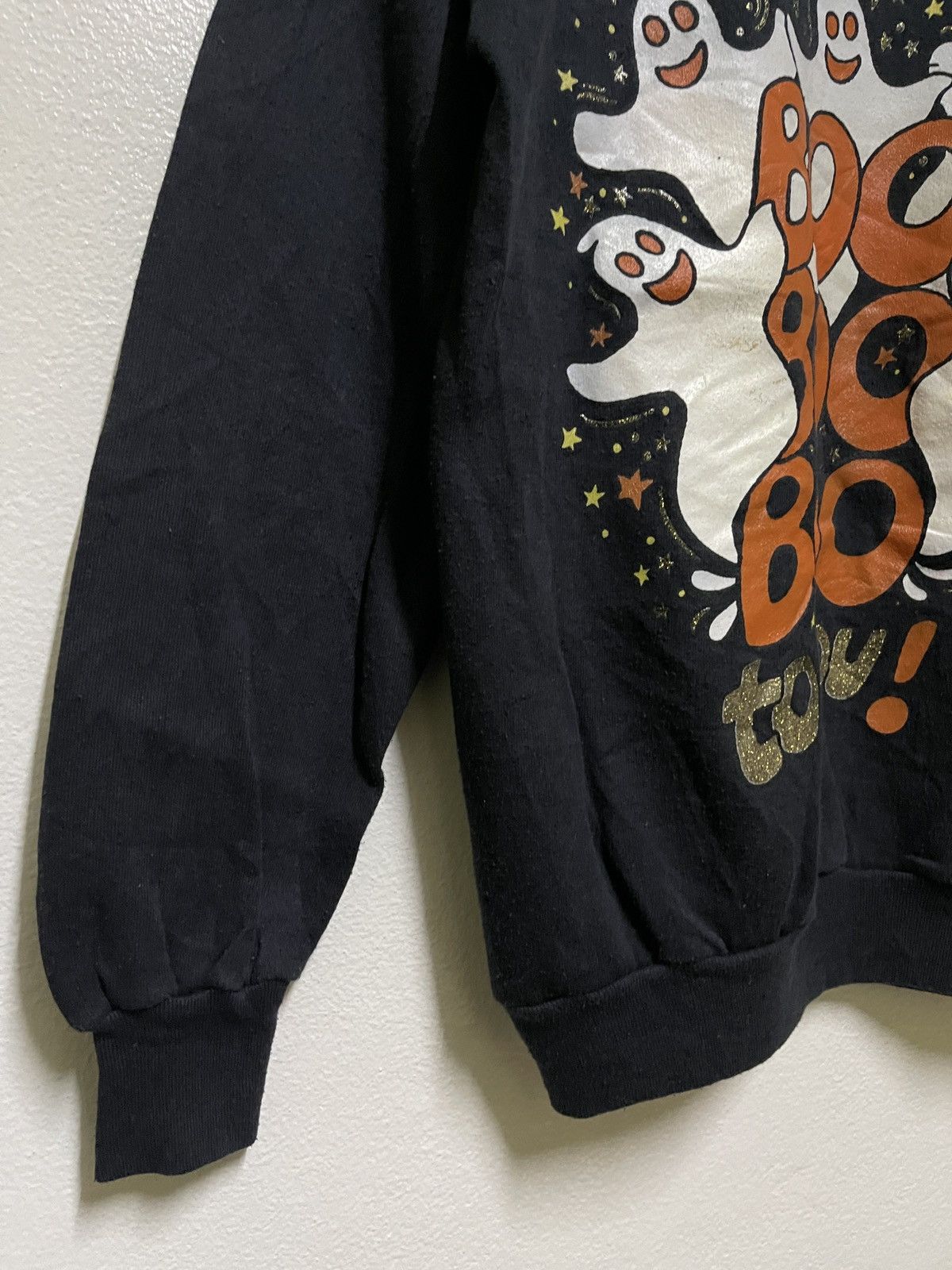 Vintage Boo To You Ghost Sweatshirt Vintage Size US S / EU 44-46 / 1 - 4 Thumbnail