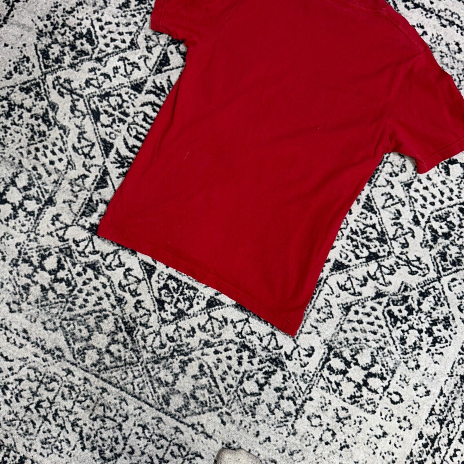 Dsquared2 × Vintage Vintage Dsquared2 Red Cotton T-Shirt Size L Bull Spellout Size US L / EU 52-54 / 3 - 7 Thumbnail