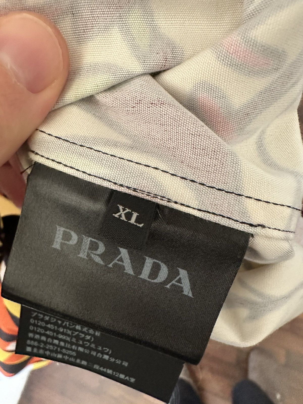 Prada Prada Double Match Shirt Size US L / EU 52-54 / 3 - 4 Thumbnail