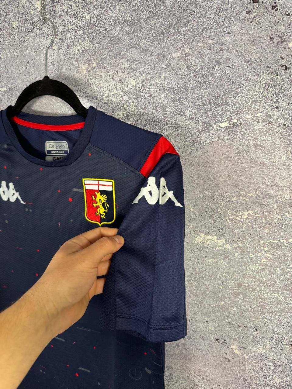 Kappa × Vintage Vintage Genoa Kappa Training Jersey Blokcore Small Size US S / EU 44-46 / 1 - 9 Thumbnail