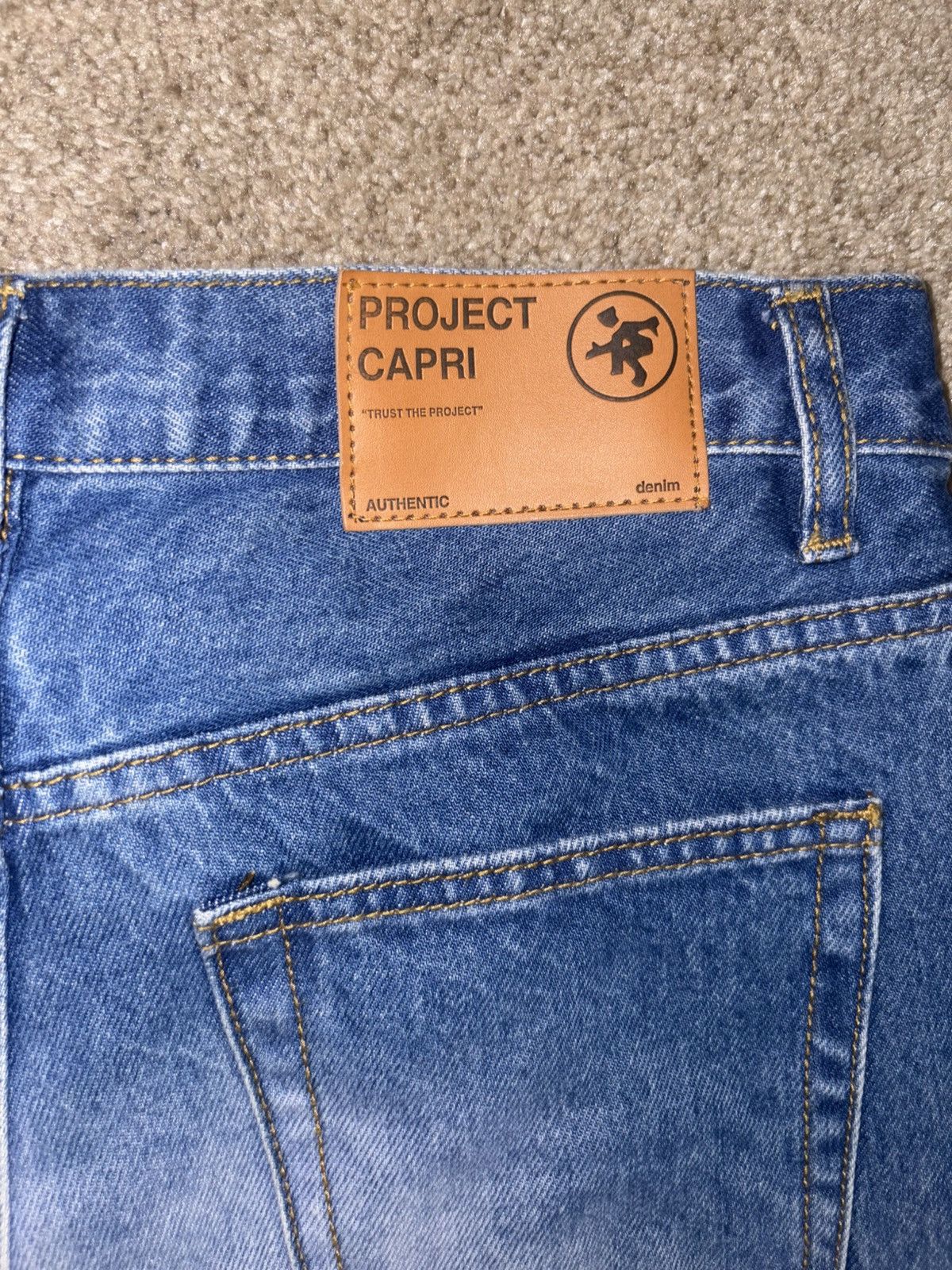 Japanese Brand Ripped distressed denim jeans Size US 30 / EU 46 - 11 Thumbnail