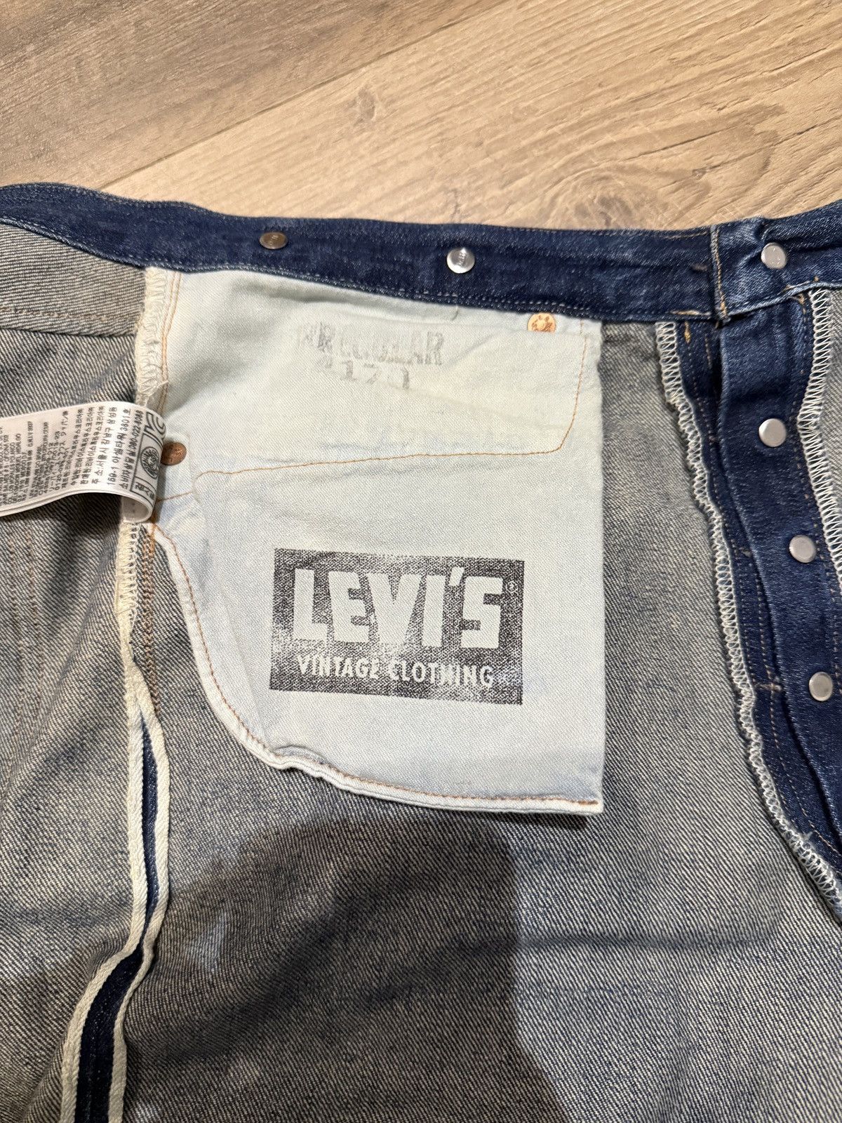 Levi's Vintage Clothing Levi’s vintage clothing 501xx selfegde jeans Size US 30 / EU 46 - 6 Thumbnail