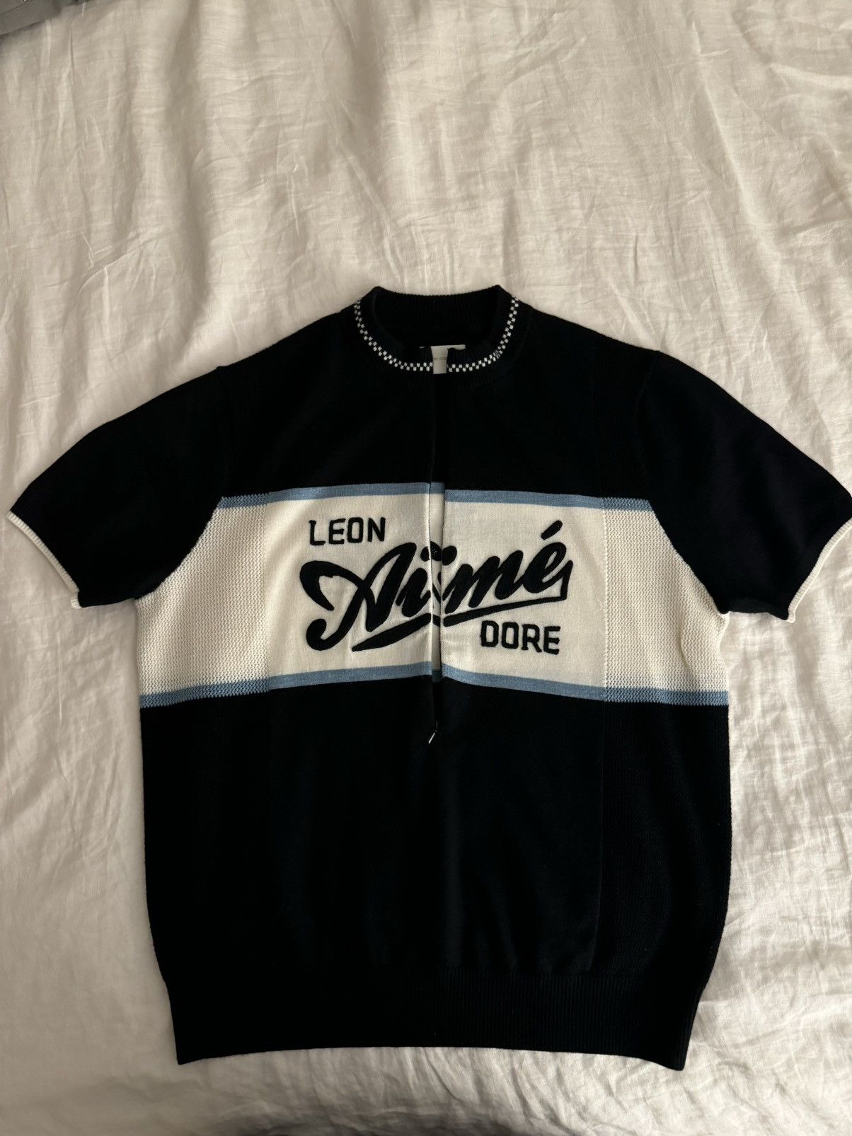 Aime Leon Dore Knit Cycling Jersey Size US L / EU 52-54 / 3 - 3 Thumbnail