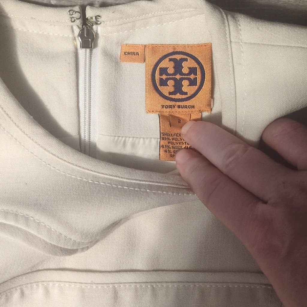 Tory Burch Tory Burch cream dress size 2 Size XS / US 0-2 / IT 36-38 - 2 Thumbnail