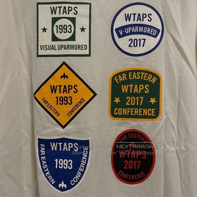 Wtaps Wtaps Bordure pattern short-sleeve T-shirt Size US M / EU 48-50 / 2 - 4 Thumbnail