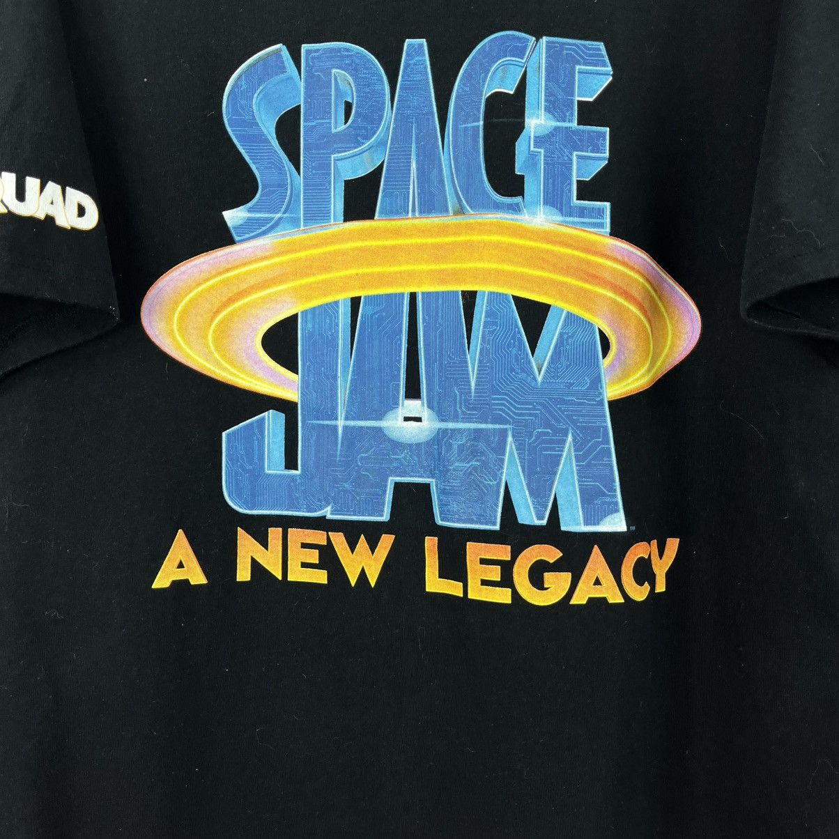 Cartoon Network Space Jam A New Legacy Tune Squad Big Logo Black Size L Size US L / EU 52-54 / 3 - 3 Thumbnail