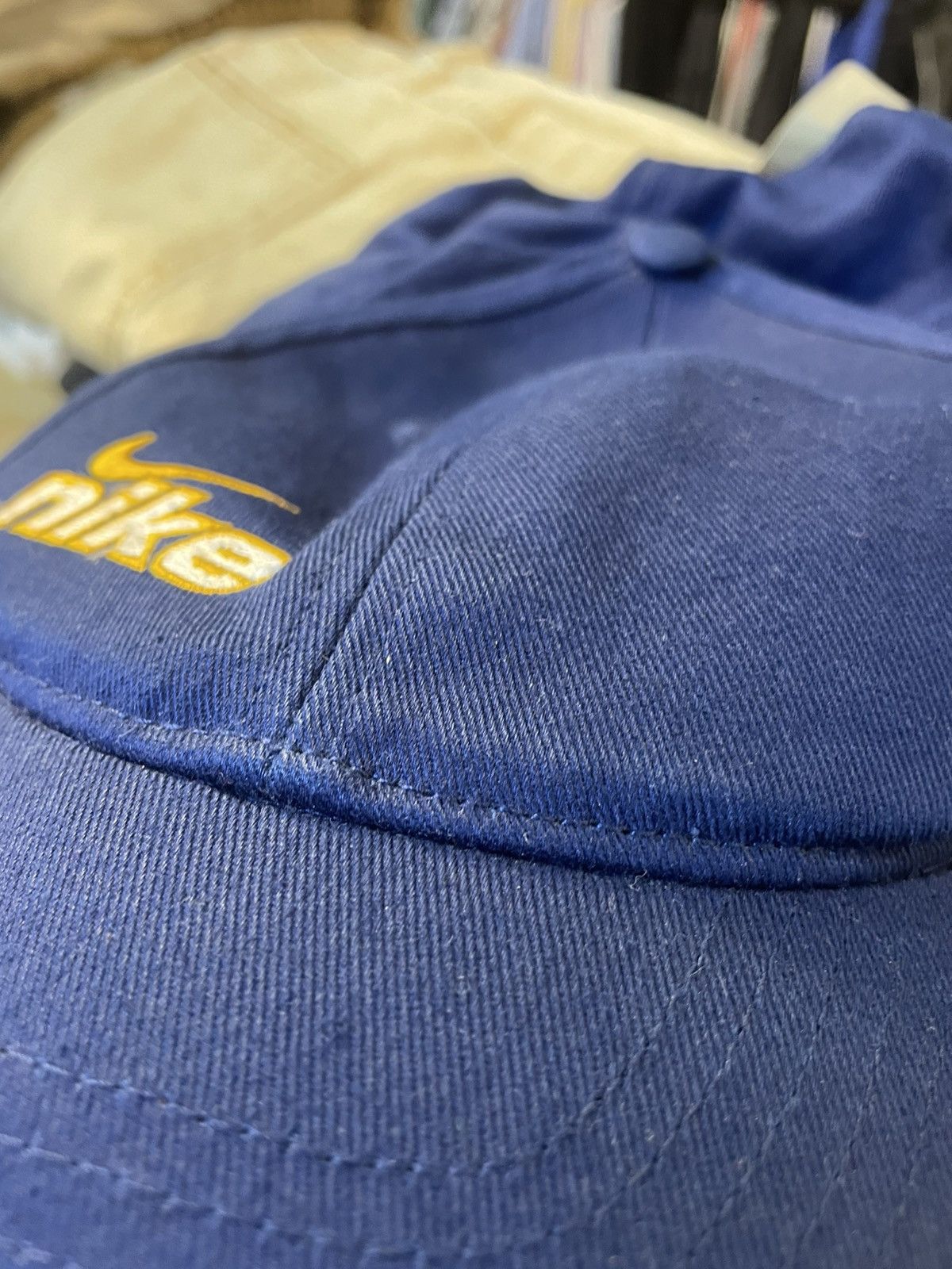 Nike Vintage Nike Spell Out Cap Size ONE SIZE - 11 Thumbnail