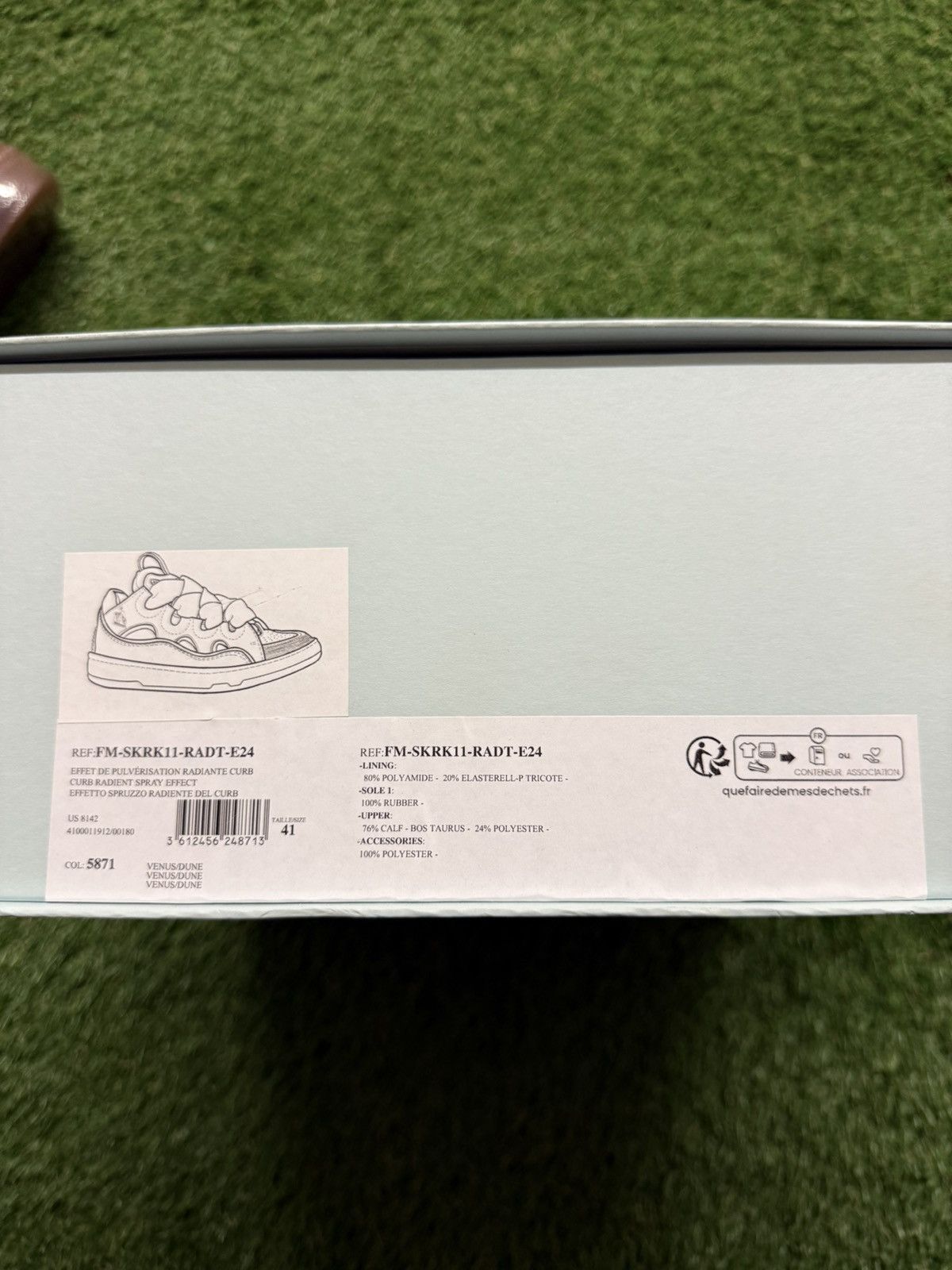 Lanvin Lanvin Curb Sneaker ‘Red Yellow’ Size US 8 / EU 41 - 7 Thumbnail