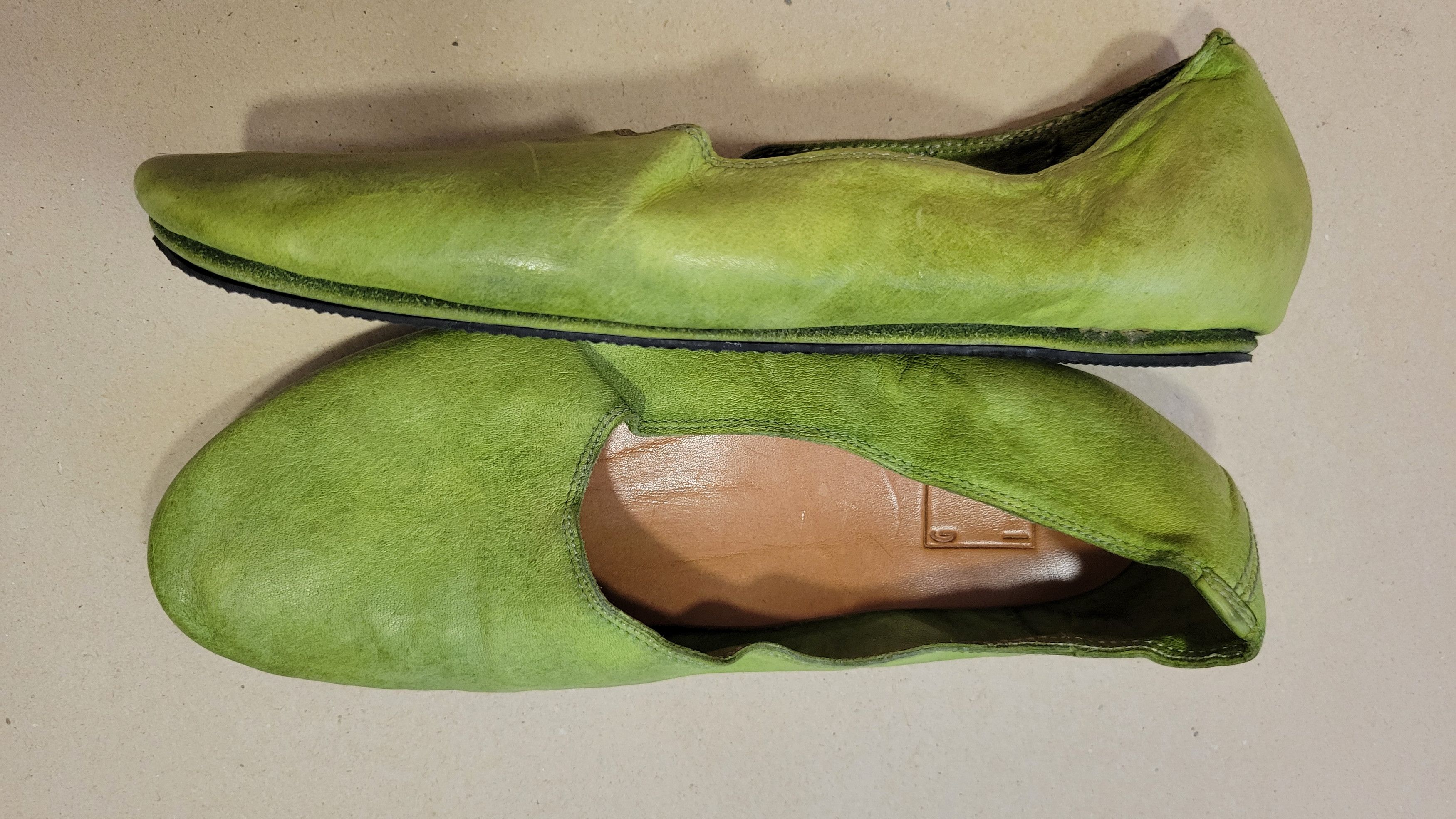 Guidi GUIDI Bellerina Flats 626R Size US 7.5 / IT 37.5 - 3 Thumbnail