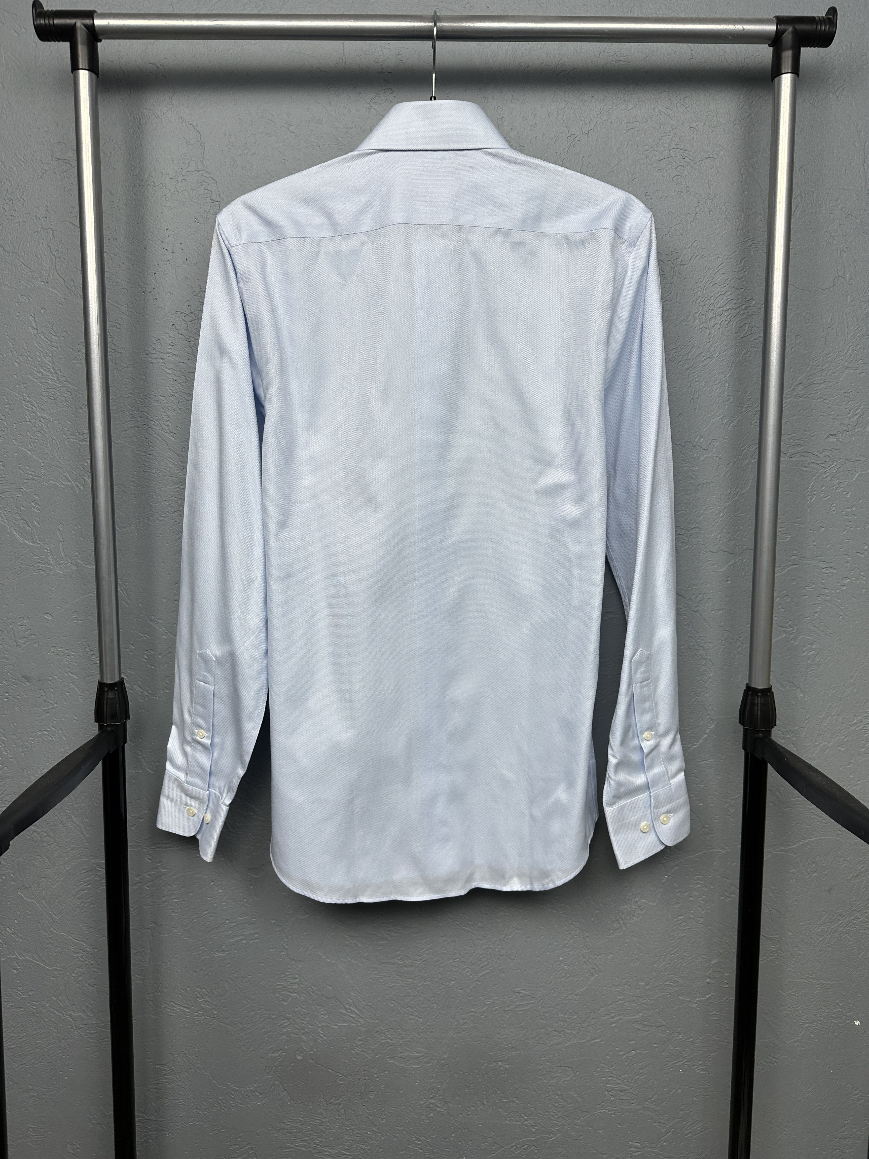 Suitsupply Suitsupply Mens Long Sleeve Shirt Size US S / EU 44-46 / 1 - 7 Thumbnail