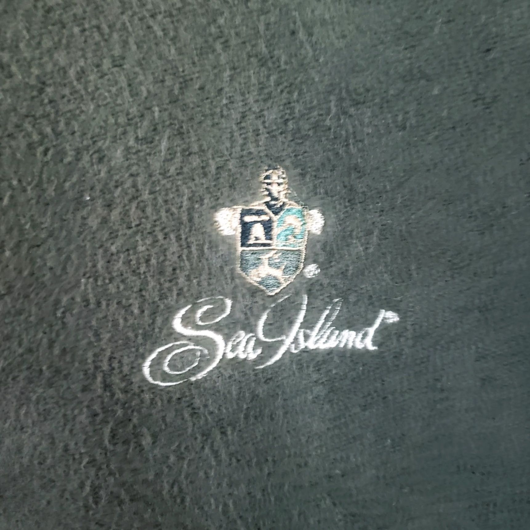 Vintage VINTAGE Sea Island Golf Sweatshirt Mens S Green Crewneck Moleskin Cotton Script Logo Size US S / EU 44-46 / 1 - 6 Thumbnail