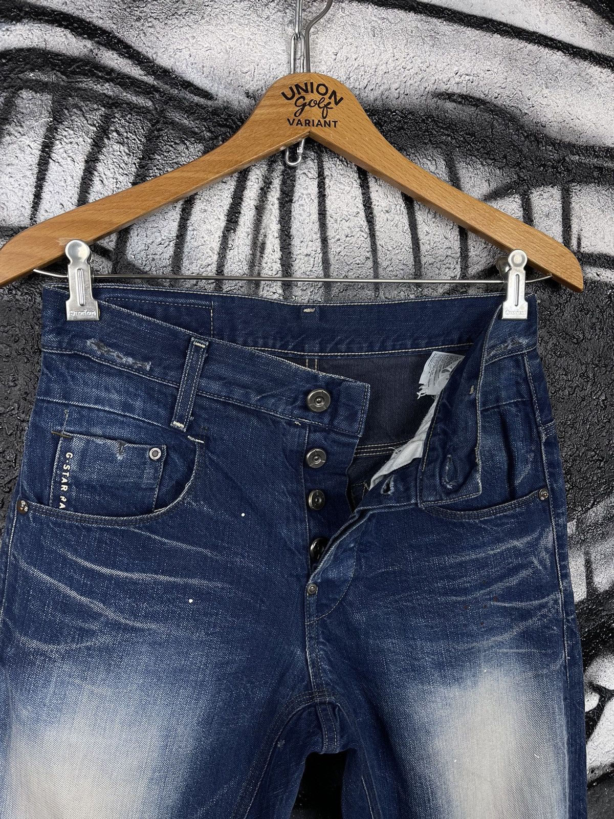 G-Star G-Star Raw New Radar Slim Denim Jeans Men’s Size W30 L 33 Size US 30 / EU 46 - 9 Thumbnail