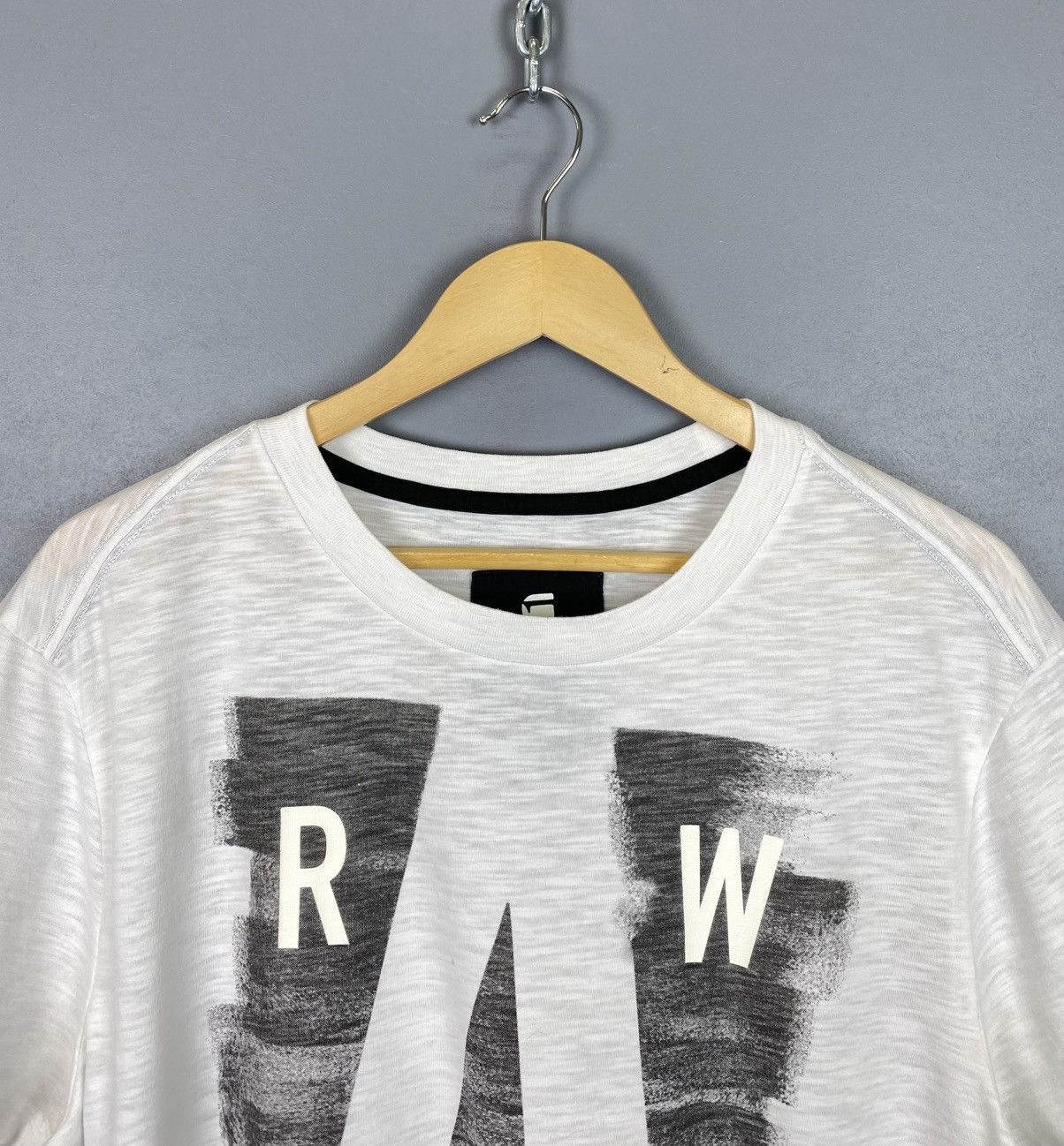Other G-Star Raw Gyco R T S/S T-Shirt Men’s Size L White Top Y2K Size US L / EU 52-54 / 3 - 2 Thumbnail