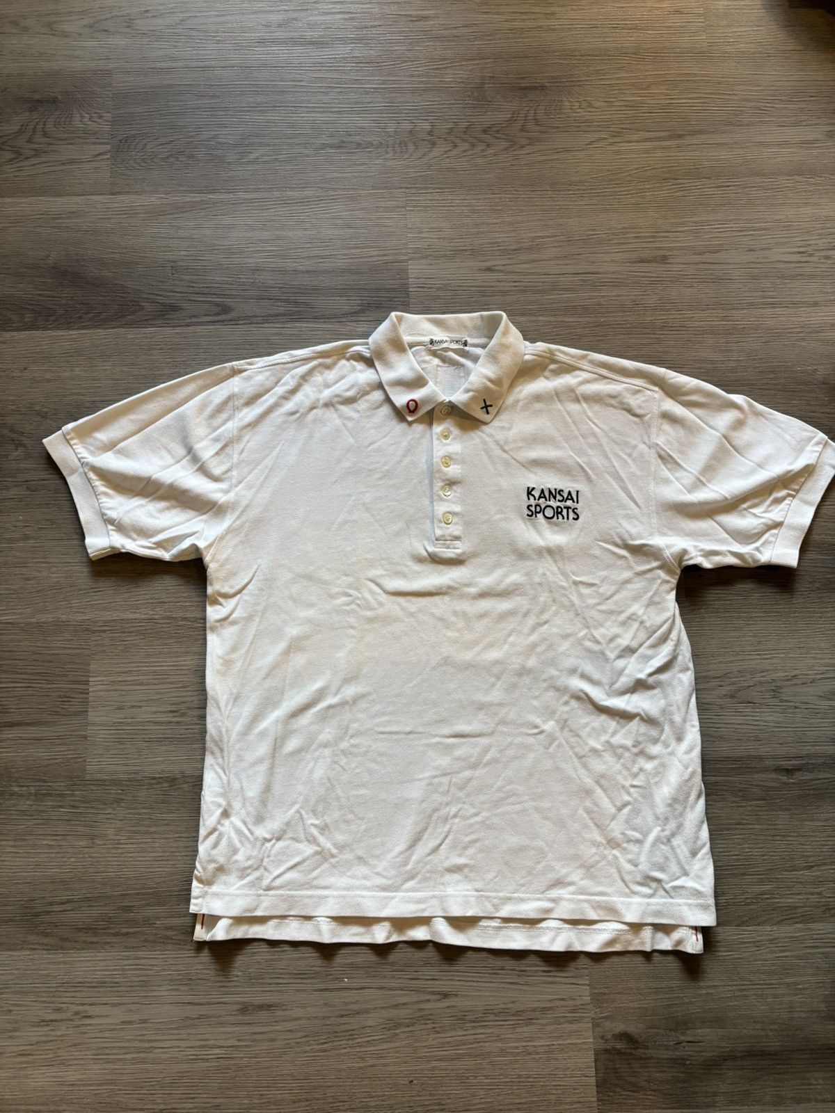 Kansai Yamamoto × Vintage Kansai sports X & O polo Size US L / EU 52-54 / 3 - 1 Thumbnail