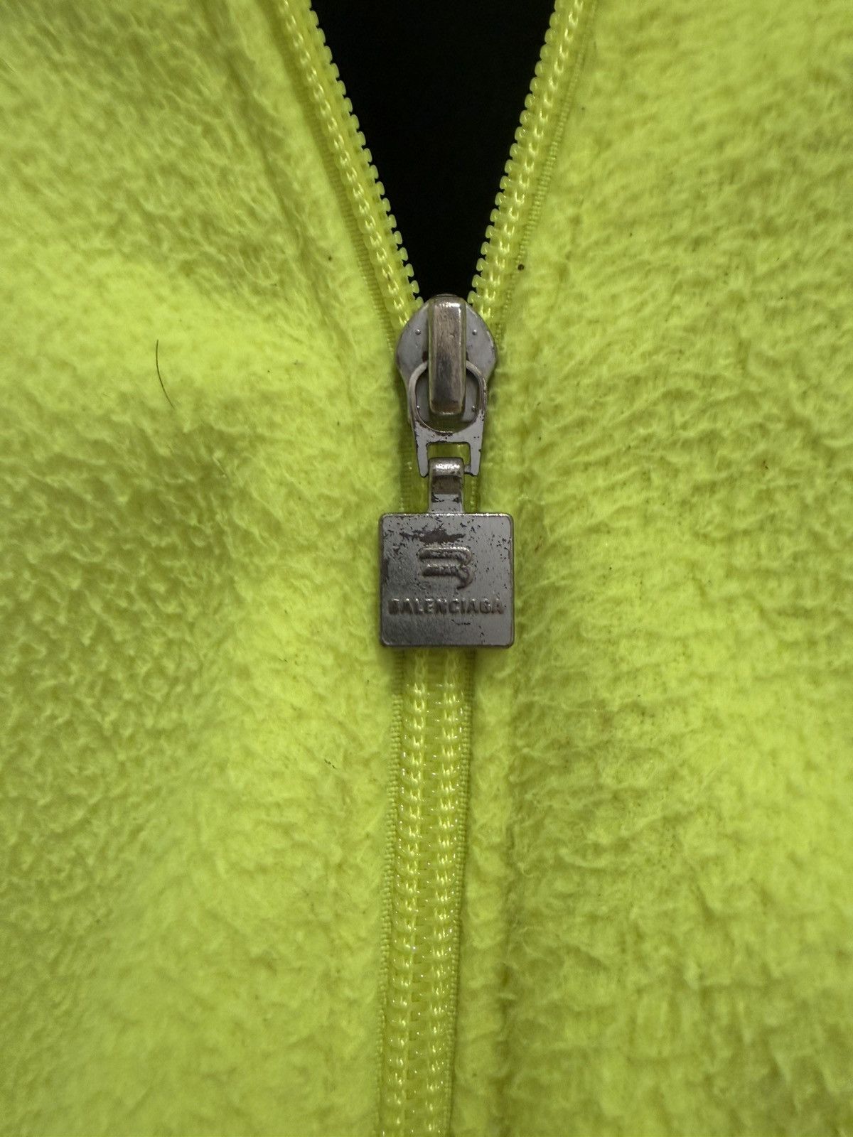 Balenciaga Balenciaga Neon Fleece Jacket Size US XS / EU 42 / 0 - 6 Thumbnail