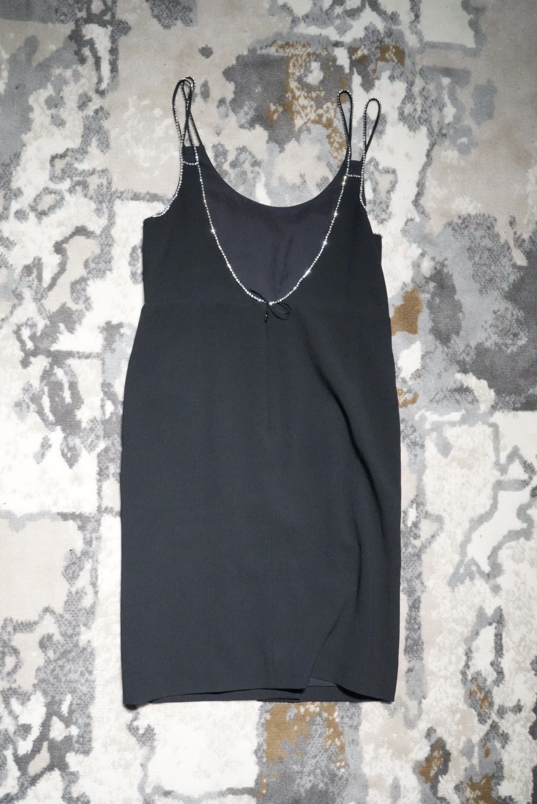 Celine Celine Evening Dress with no Straps & with Rhinestones Size S / US 4 / IT 40 - 2 Thumbnail
