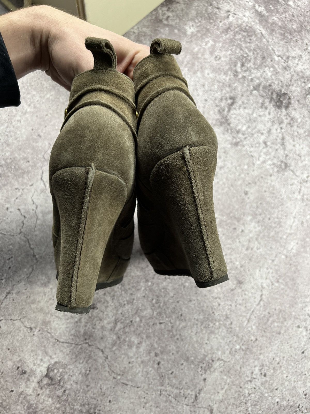 Diesel Diesel Archive Isabel Marant Bekett Style Suede Sneakers Size US 8.5 / IT 38.5 - 14 Thumbnail
