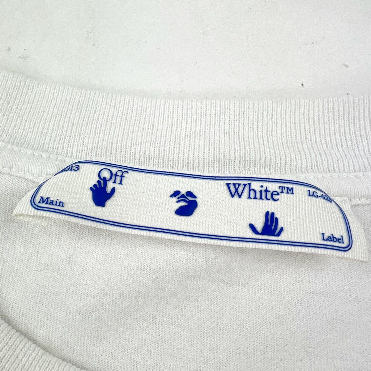 Off-White Off-White Caravaggio White T Shirt Size US XXL / EU 58 / 5 - 5 Thumbnail