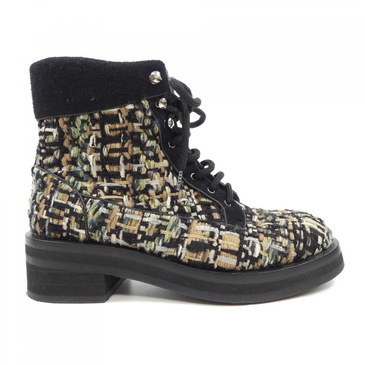 Chanel Chanel G32048 Boots Leather Shoes G32048 DUTY FREE for USA