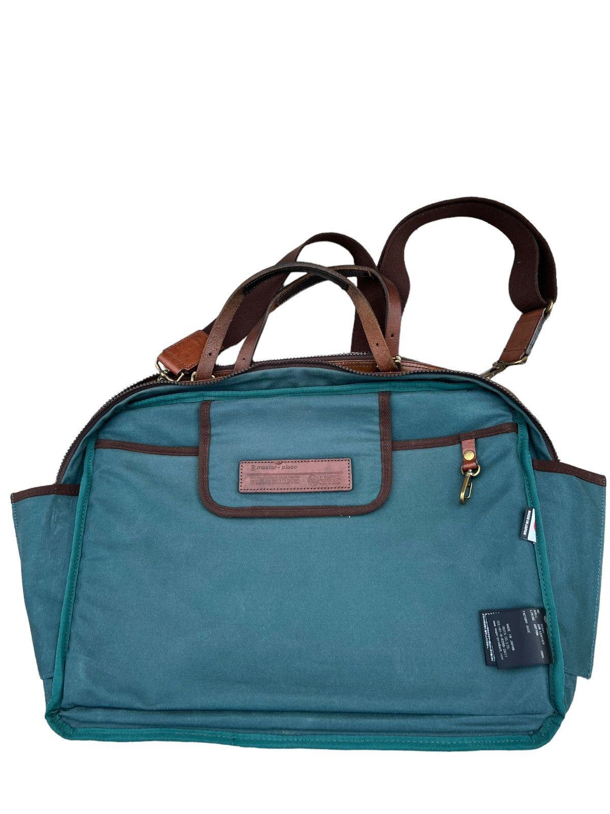 Leather × MasterPiece Masterpiece Japan Patina Leather 2 Way Bag Size ONE SIZE - 22 Thumbnail