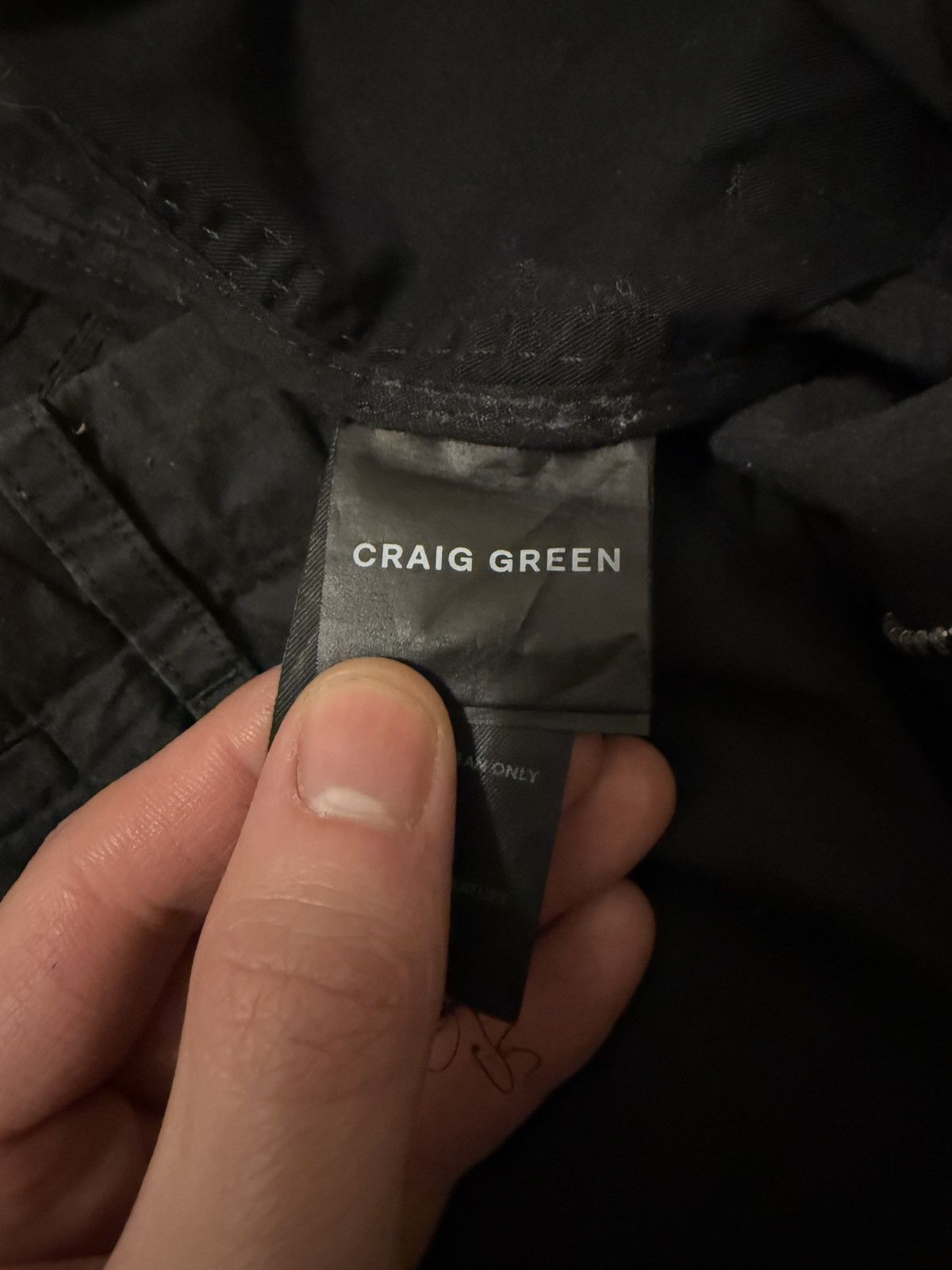 Craig Green Craig Green Dark Grey Worker Pants Size US 34 / EU 50 - 4 Thumbnail