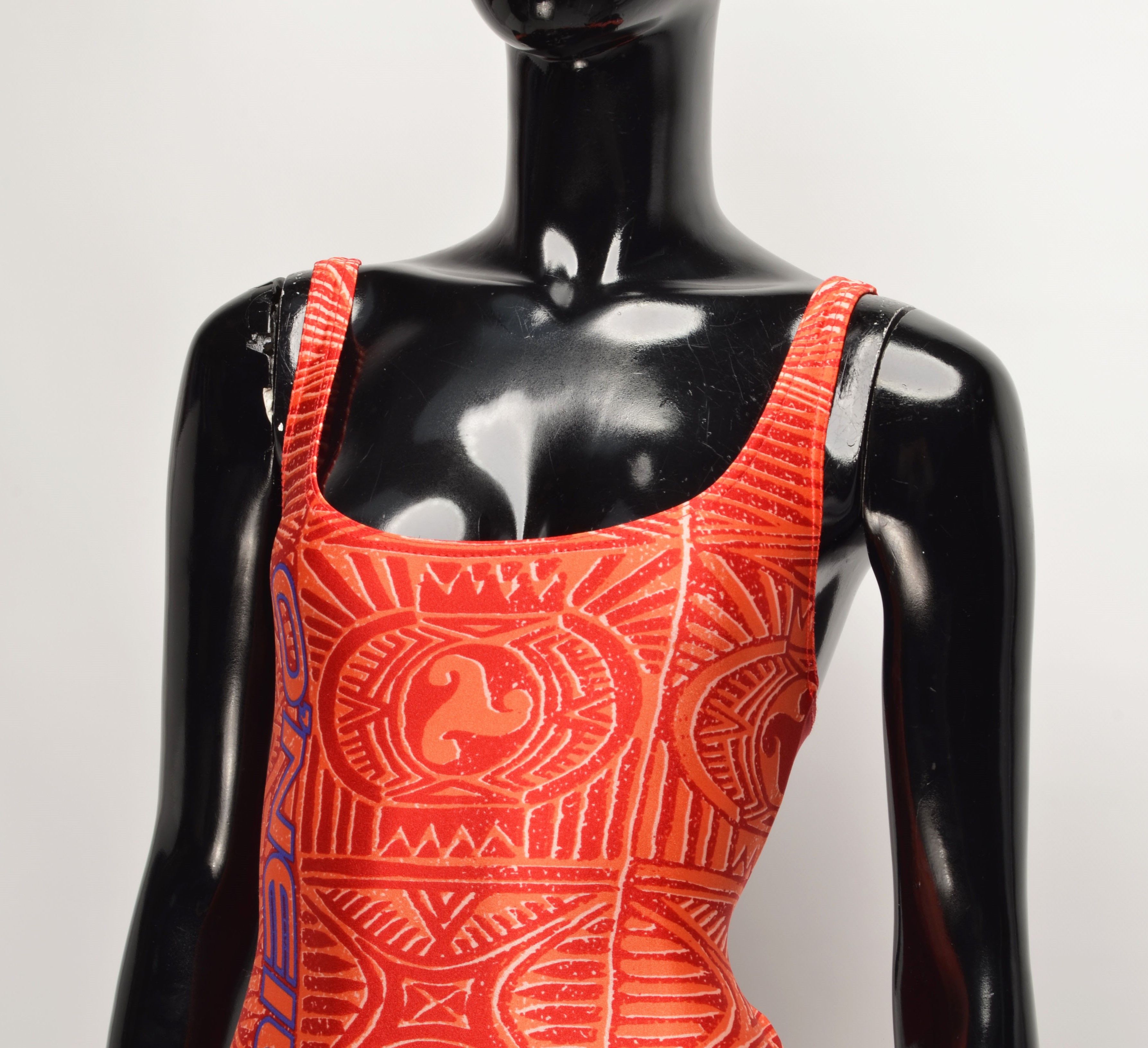 O'Neill Vintage O'Neill 80's Retro Printed One- Piece Swimsuit Size M / US 6-8 / IT 42-44 - 2 Thumbnail