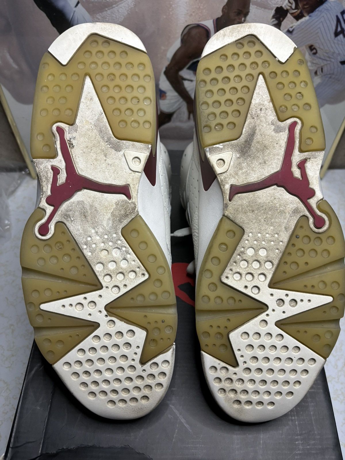 Jordan Brand Jordan Retro 6 ‘maroon’ Size US 12 / EU 45 - 5 Thumbnail