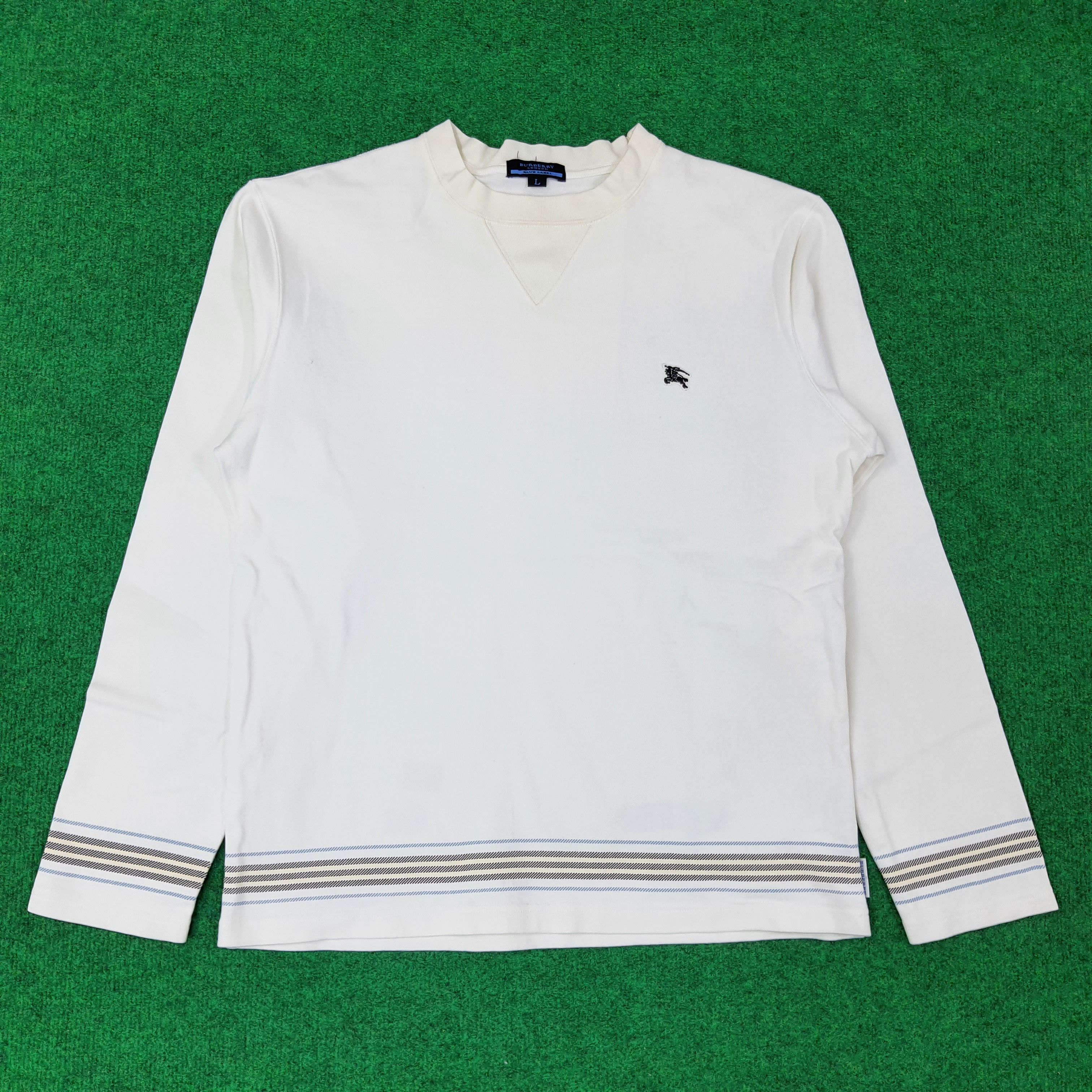 Burberry Vintage Burberry Blue Label Sweatshirt C248N1 Size M / US 6-8 / IT 42-44 - 3 Thumbnail