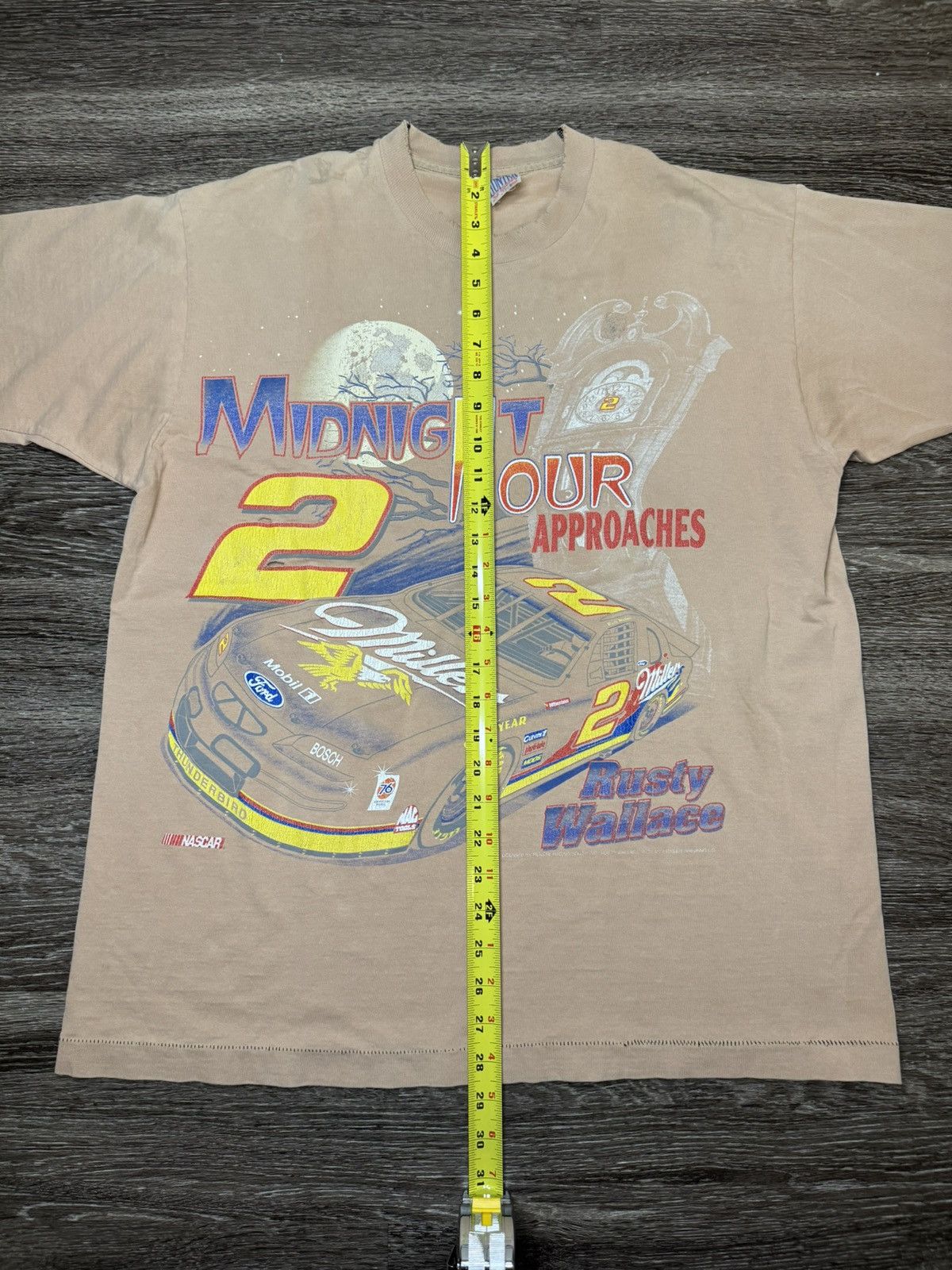 NASCAR Vintage Nascar Rusty Wallace Size US L / EU 52-54 / 3 - 3 Thumbnail