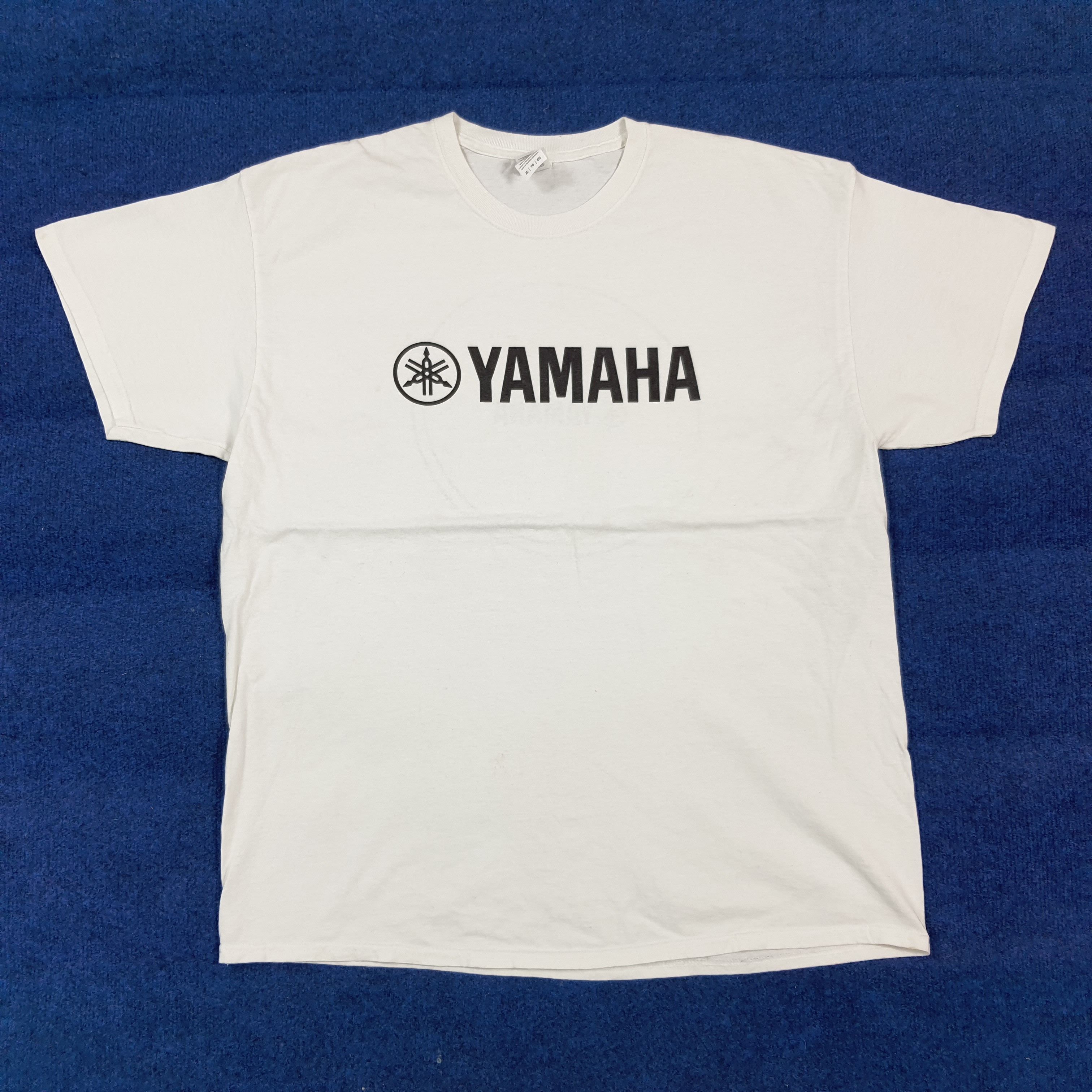 Yamaha Vintage YAMAHA Japan Motorsports Tshirt C301N70 Size US XL / EU 56 / 4 - 1 Thumbnail