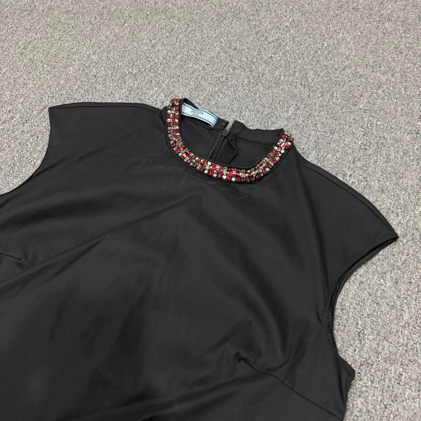 Prada Prada women's sleeveless black dress 38 99 new Size XS / US 0-2 / IT 36-38 - 3 Thumbnail