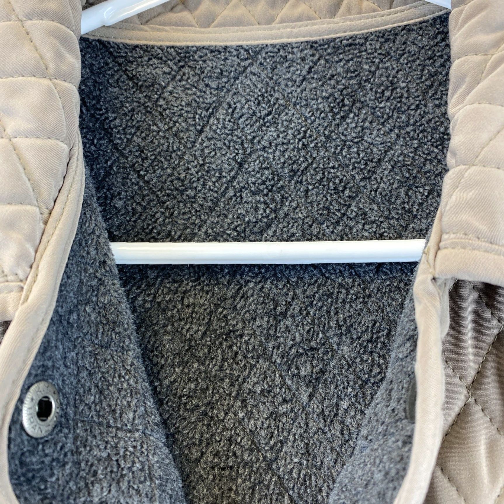 Vintage Outbrook Women's Jacket Reversible Casual Size 12-14 Green-gray Polyester Zip Collared 2 Pockets All Seasons Basic Jacket, Regular Fit Size XL / US 12-14 / IT 48-50 - 4 Thumbnail