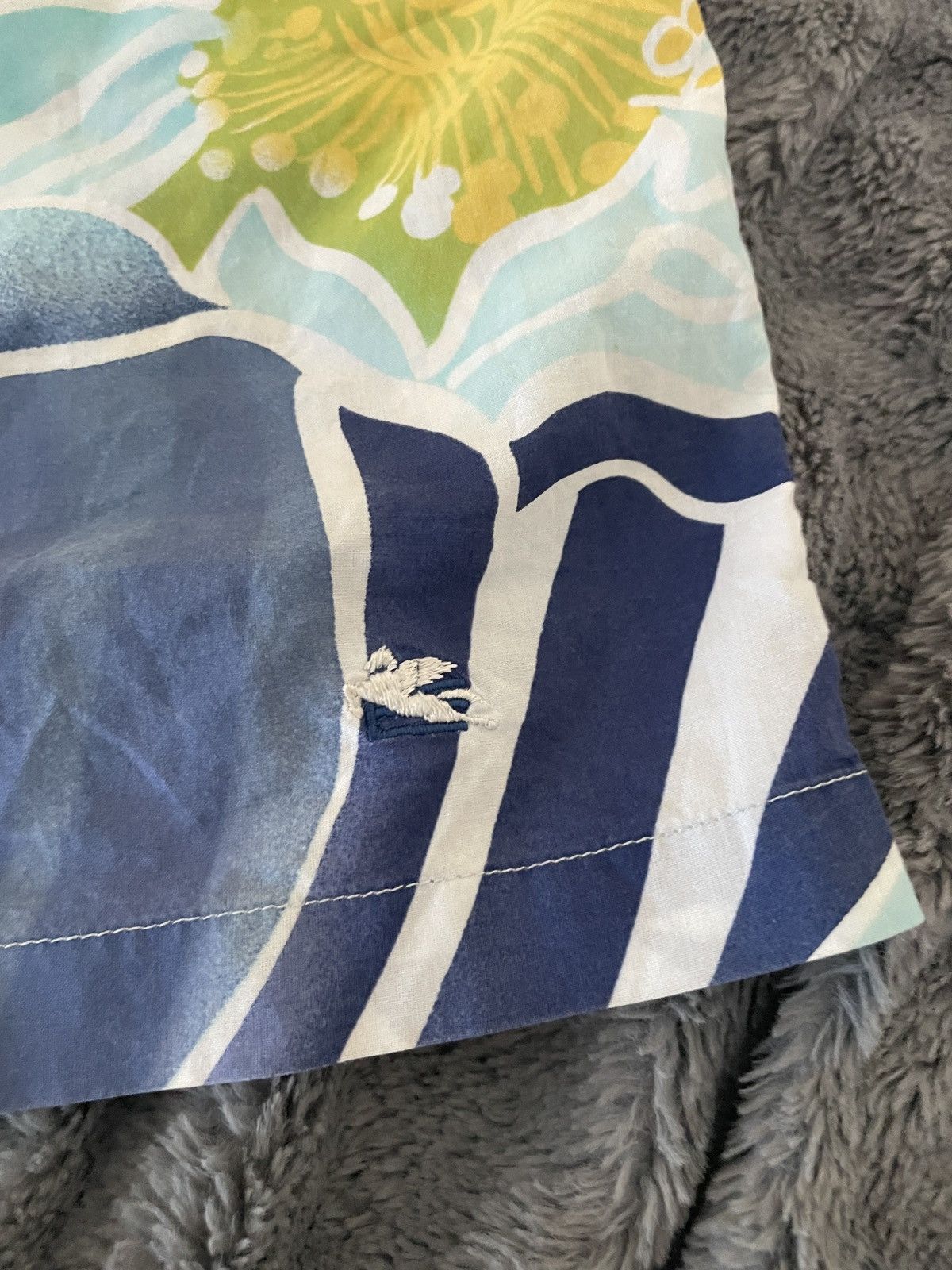 Etro Floral Drawstring Swim trunks Size US 34 / EU 50 - 9 Thumbnail