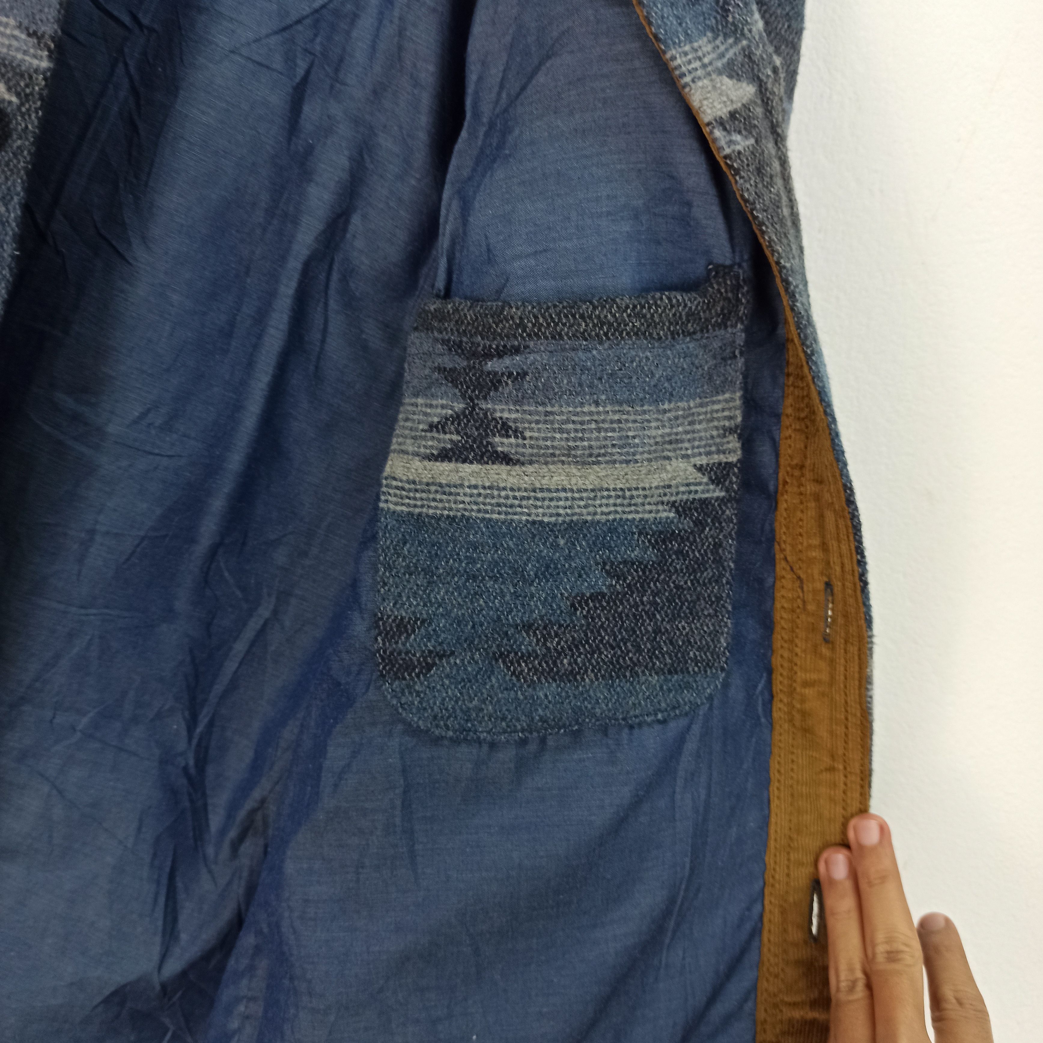 Flannel Rare Jachs New York Flannel Navajo Design Jacket Size US S / EU 44-46 / 1 - 9 Thumbnail