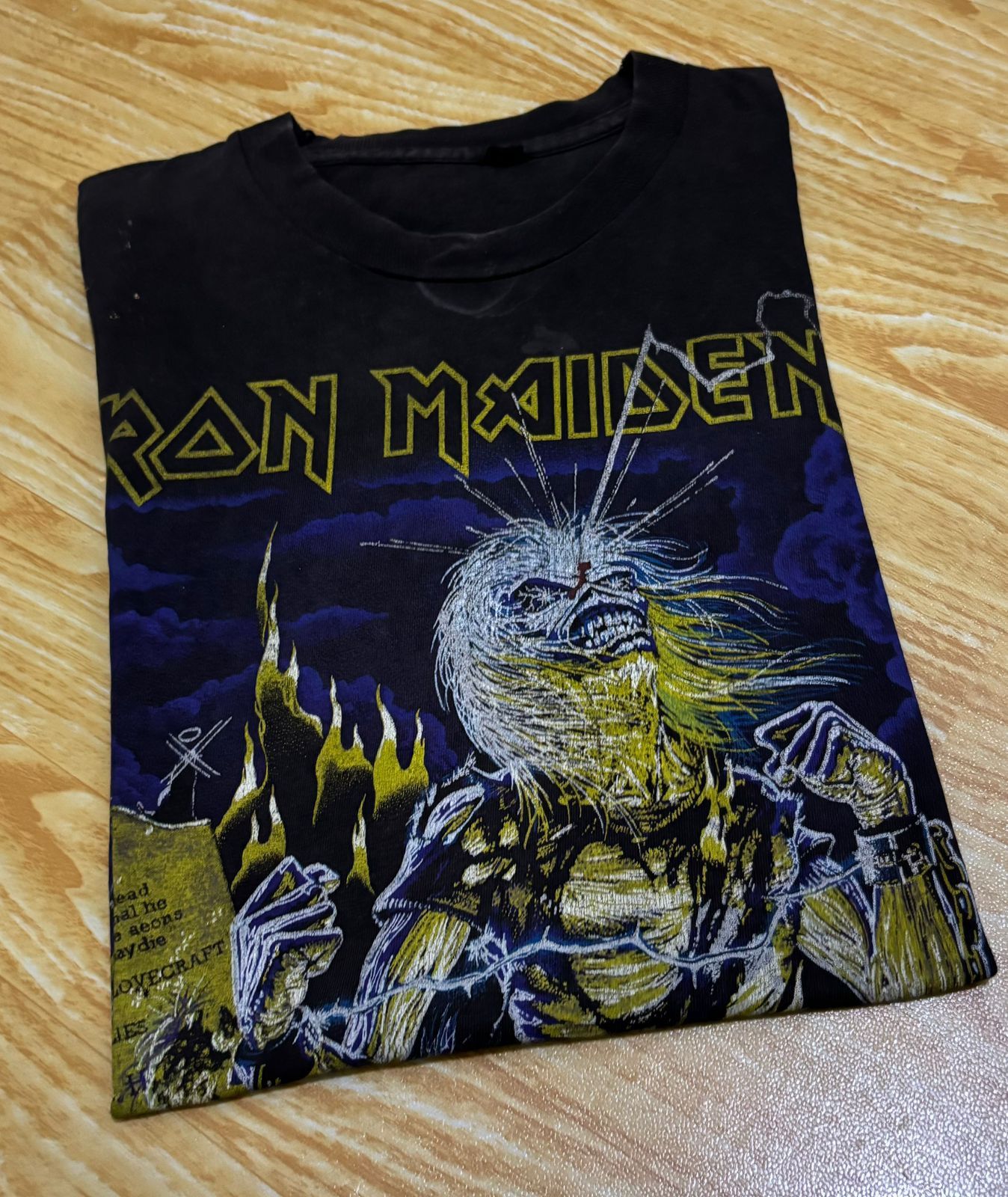 Iron Maiden vtg 80s iron maiden Life after death,Metallica,Ozzy Osbourne Size US XL / EU 56 / 4 - 6 Thumbnail