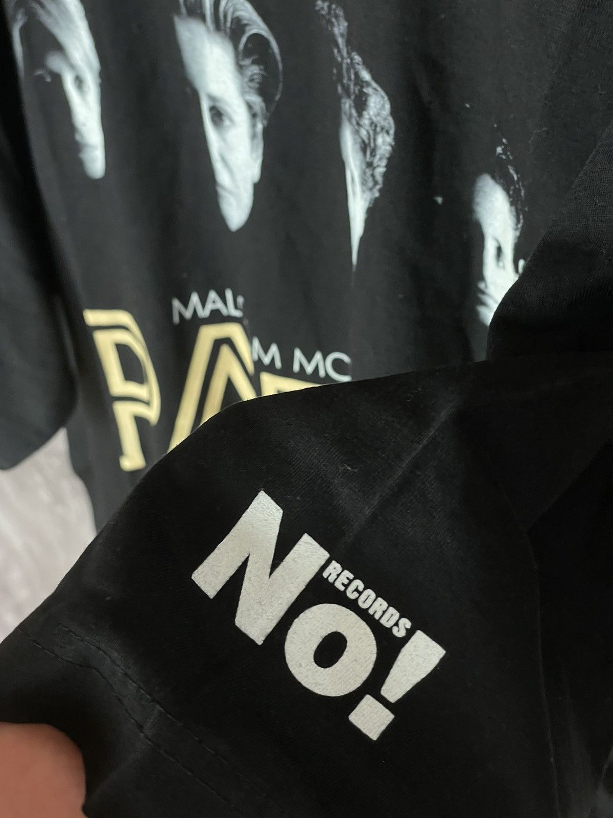 Other Malcolm Mclaren Vintage 90s Single Stich Rare T shirt Size US L / EU 52-54 / 3 - 7 Thumbnail