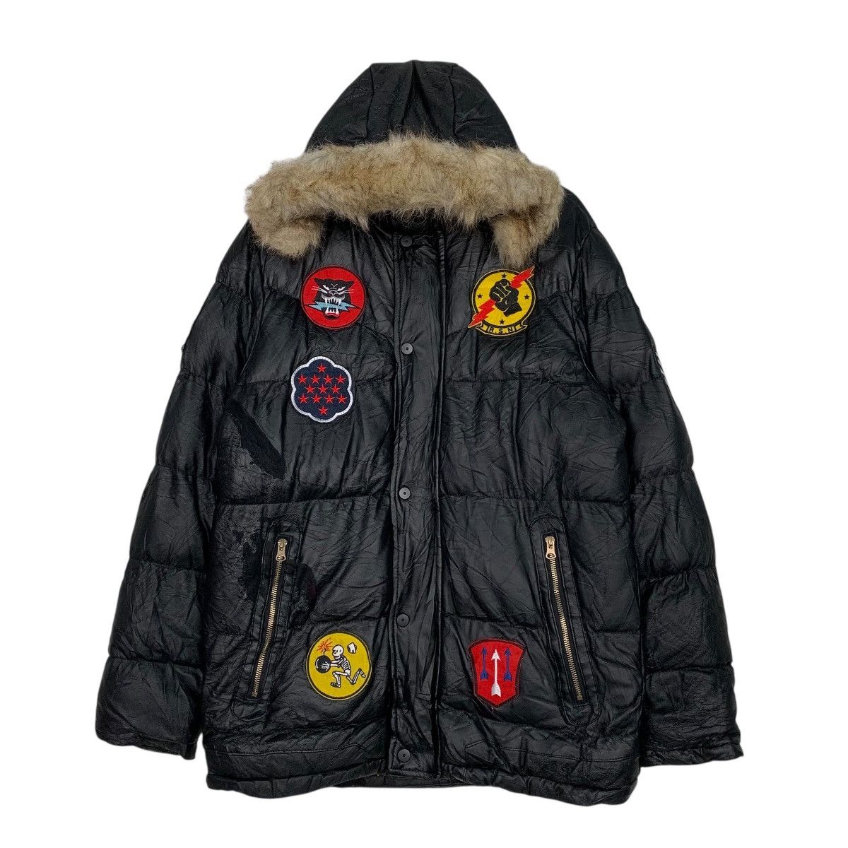 Other Reason Hooded Puffer Jacket Size US M / EU 48-50 / 2 - 1 Thumbnail