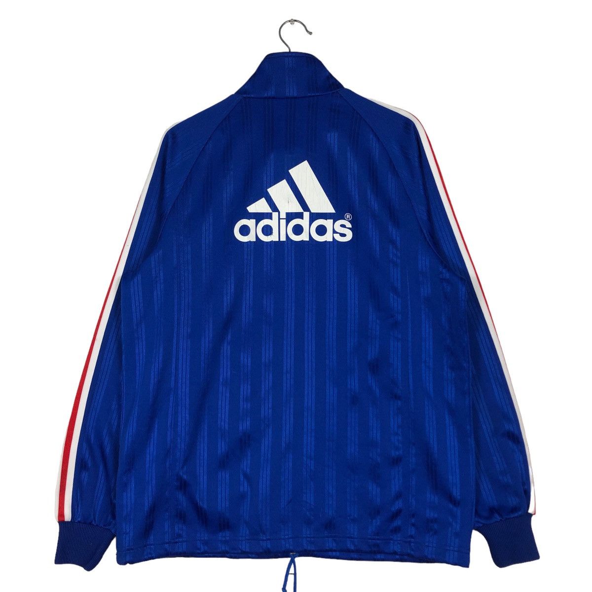 Adidas 🔥Vintage Running Jacket Adidas Big Logo Size US L / EU 52-54 / 3 - 8 Thumbnail