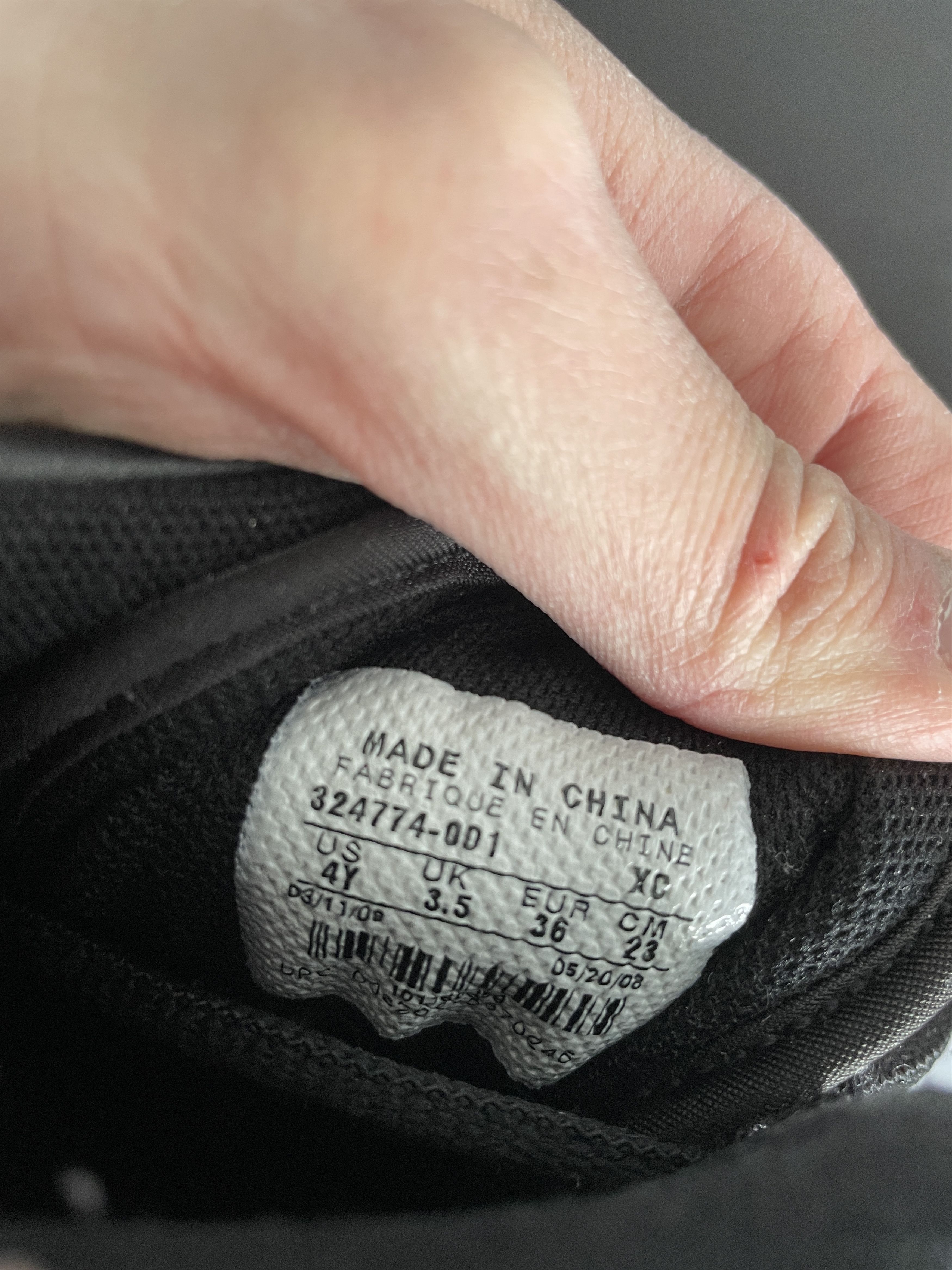 Nike × Vintage NIKE TEAM HUSTLED D III HIGH TOP BLACK LEATHER SNEAKERS Size US 6 / IT 36 - 3 Thumbnail