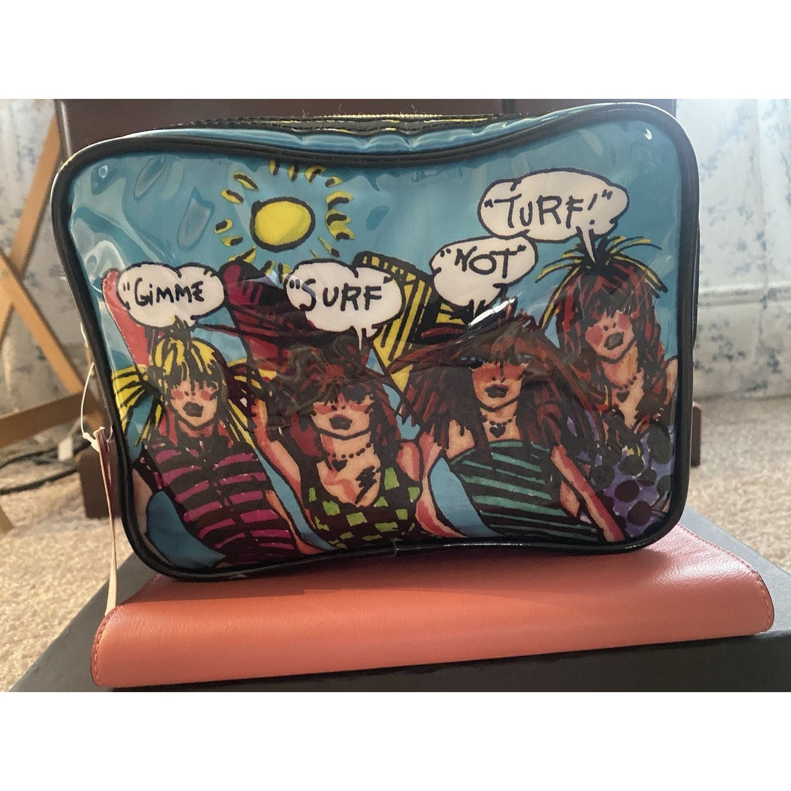 Betsey Johnson Betsyville By Betsy Johnson Makeup Bag, Y2K Size ONE SIZE - 1 Thumbnail