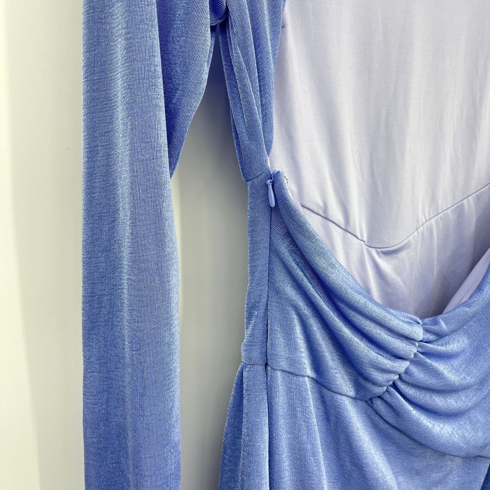 Other MISHA | Evetta Dress in Heather Blue Open Back Mini US 6 / M Size M / US 6-8 / IT 42-44 - 11 Thumbnail