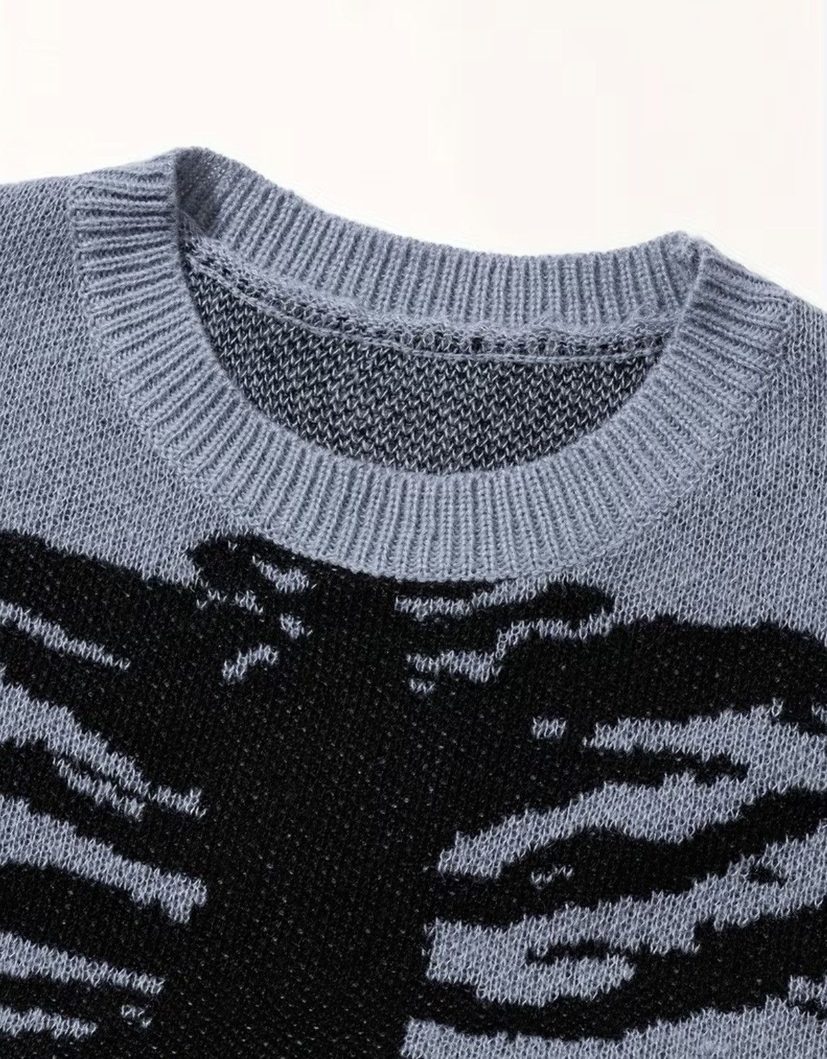 Other very soft knit skeleton sweater Size US XL / EU 56 / 4 - 3 Thumbnail