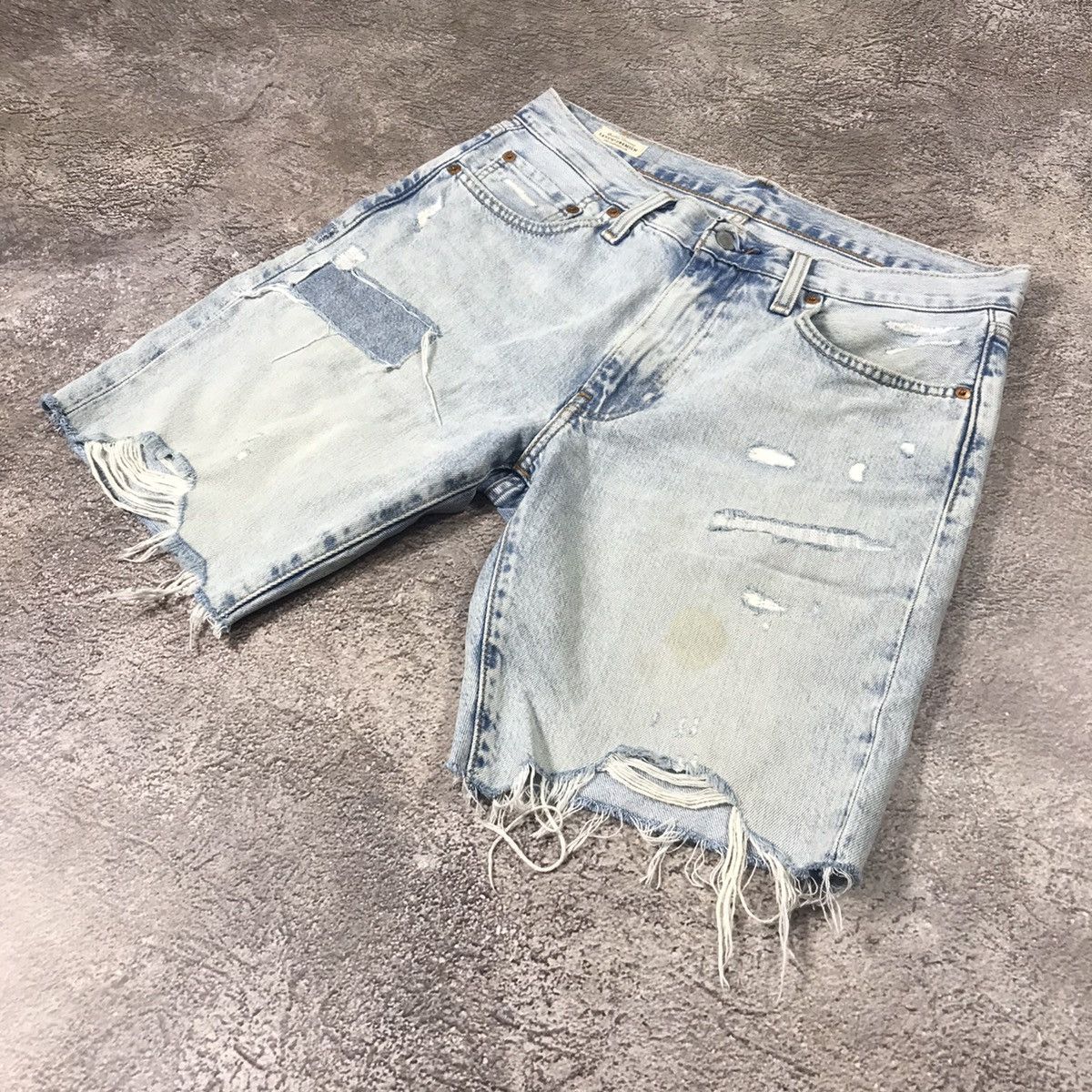 Levi's × Vintage VINTAGE Y2K DENIM LEVIS SHORTS CASUAL STREETWEAR 90s Size US 33 - 5 Thumbnail