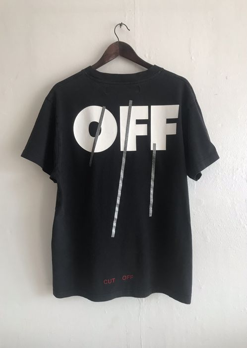 Off white best sale silver t shirt